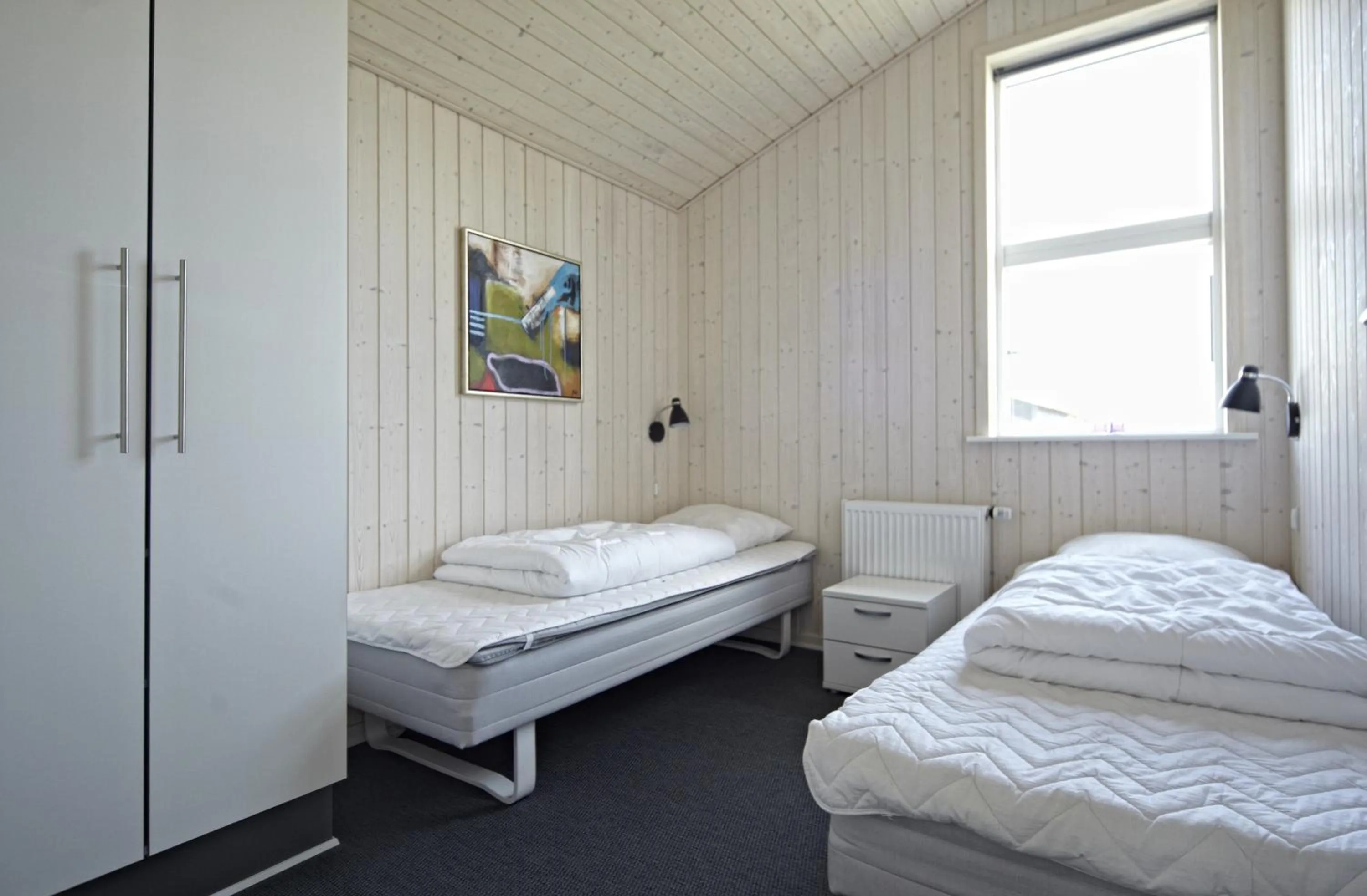 Bedroom, Bed in Lalandia Billund