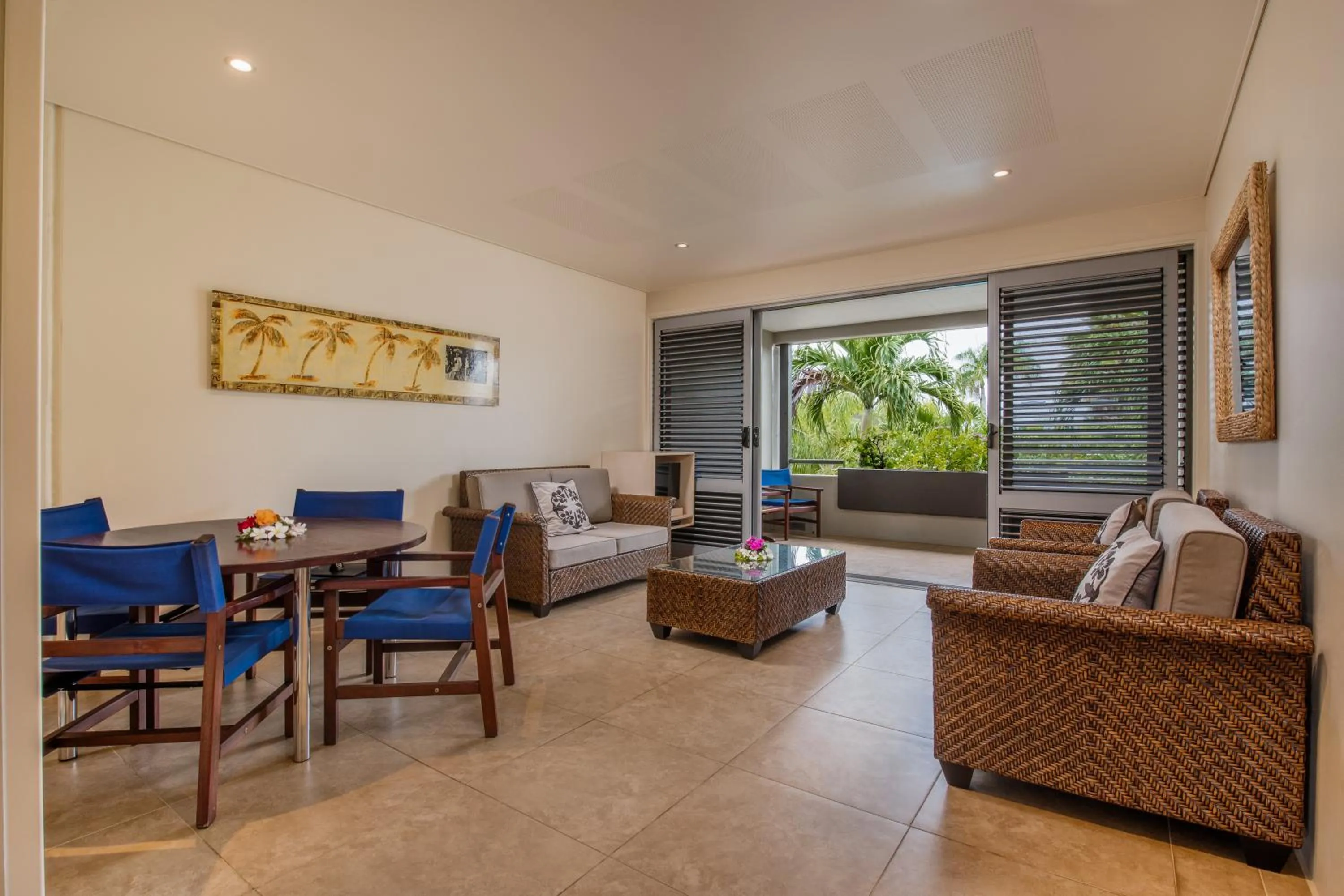 Living room in Sunset Resort