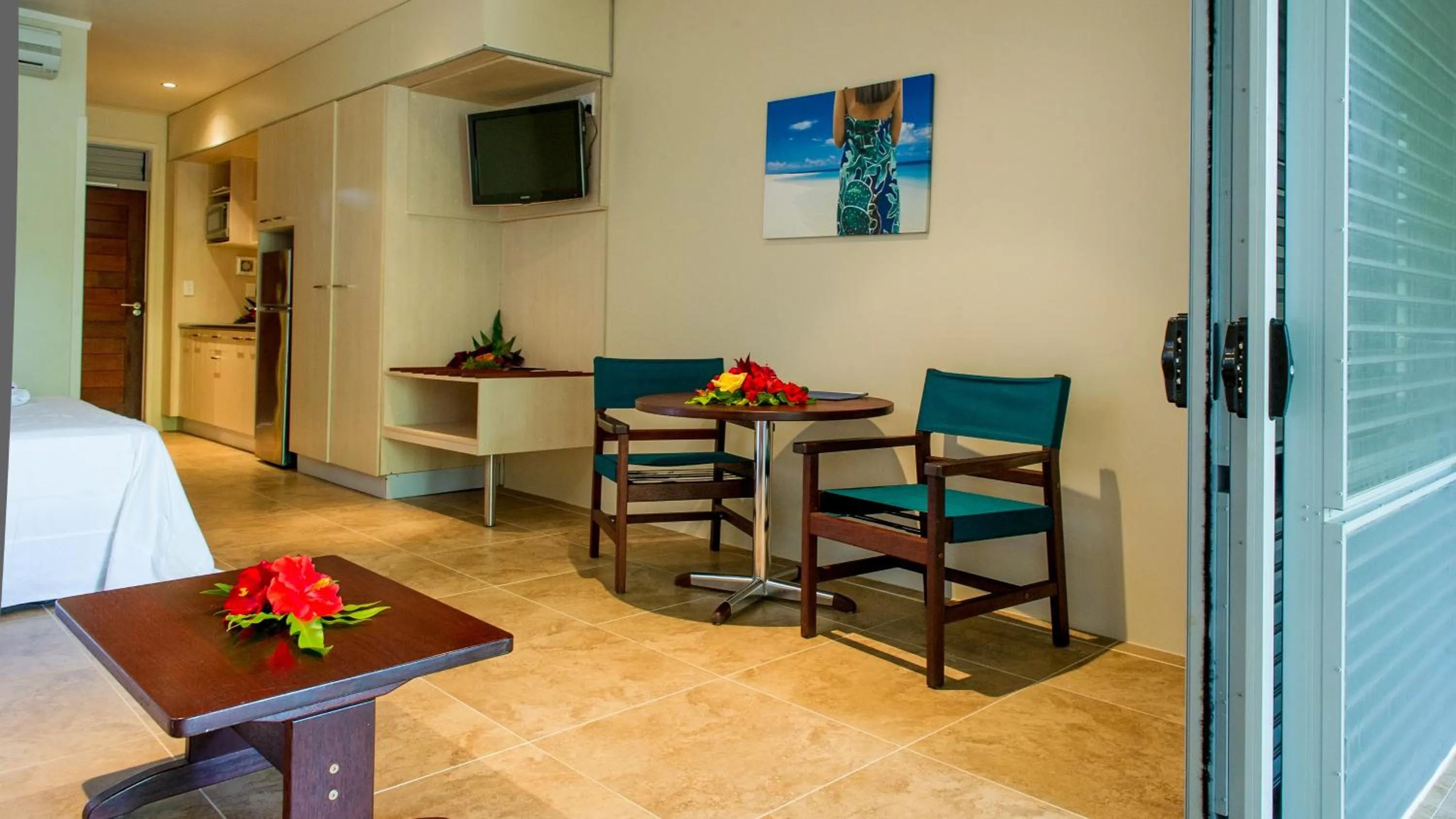 Living room in Sunset Resort