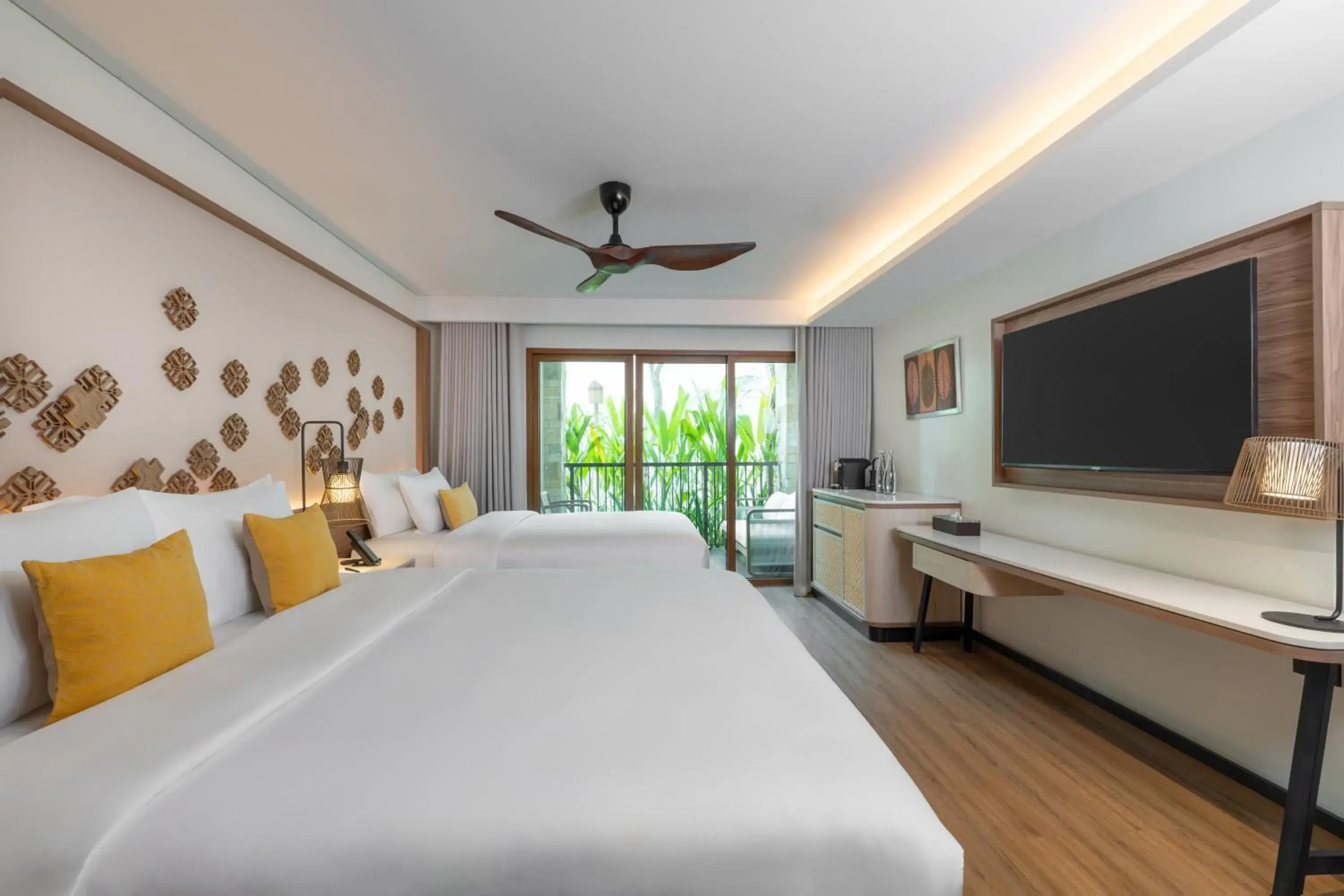 Bedroom, Bed in Crimson Resort and Spa - Mactan Island, Cebu Bedroom, Bed in Crimson Resort and Spa - Mactan Island, Cebu