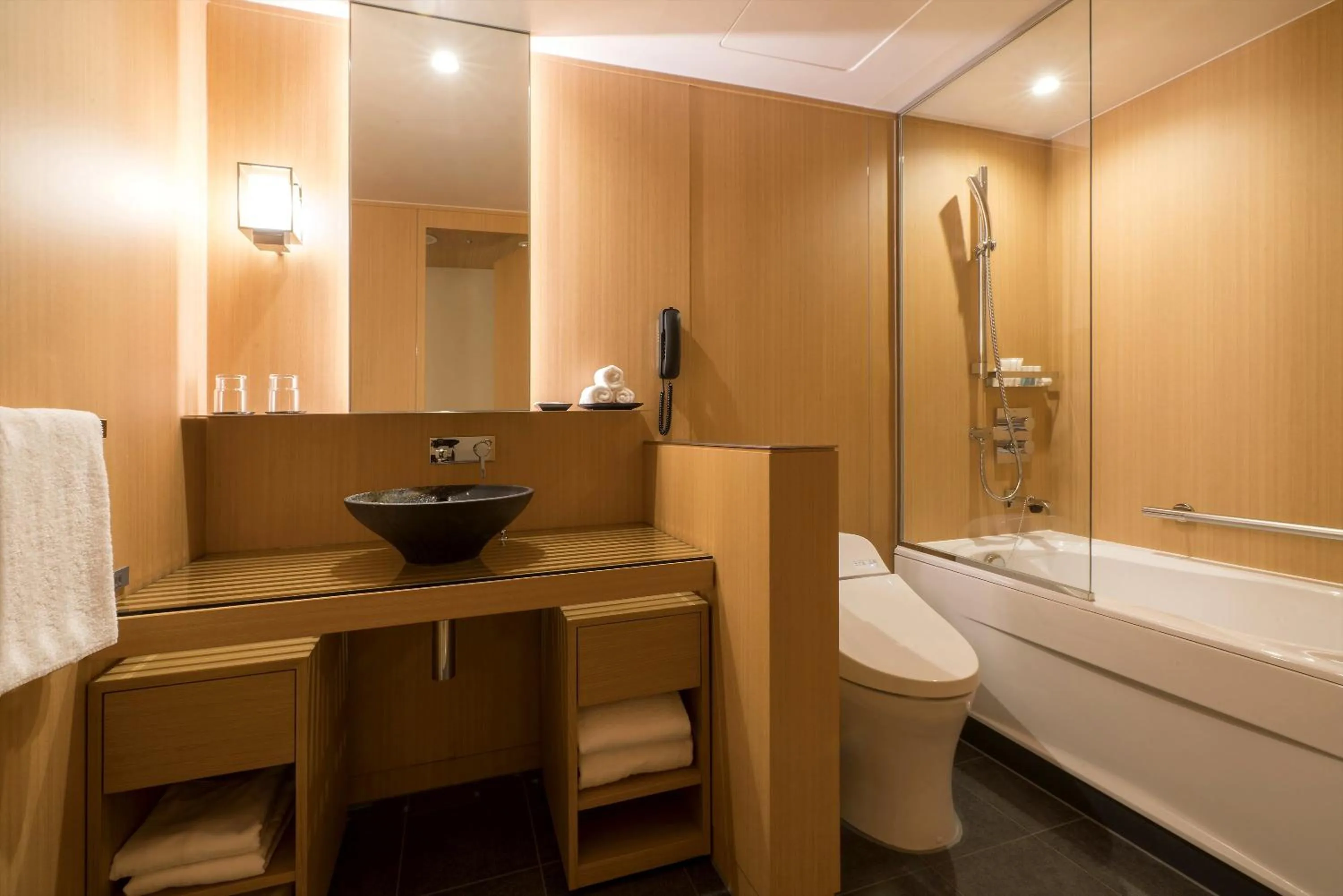 Bathroom in ANA Crowne Plaza Hotel Kyoto by IHG