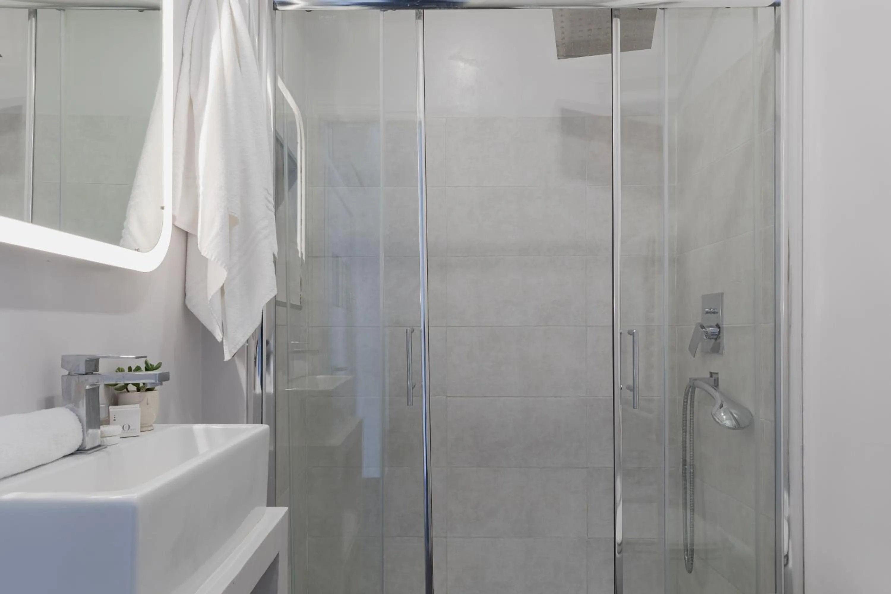 Shower in Residenza Il Giglio