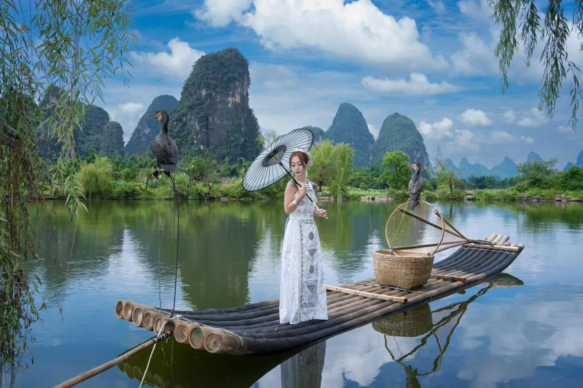 Property building in Yangshuo Hidden Dragon Villa