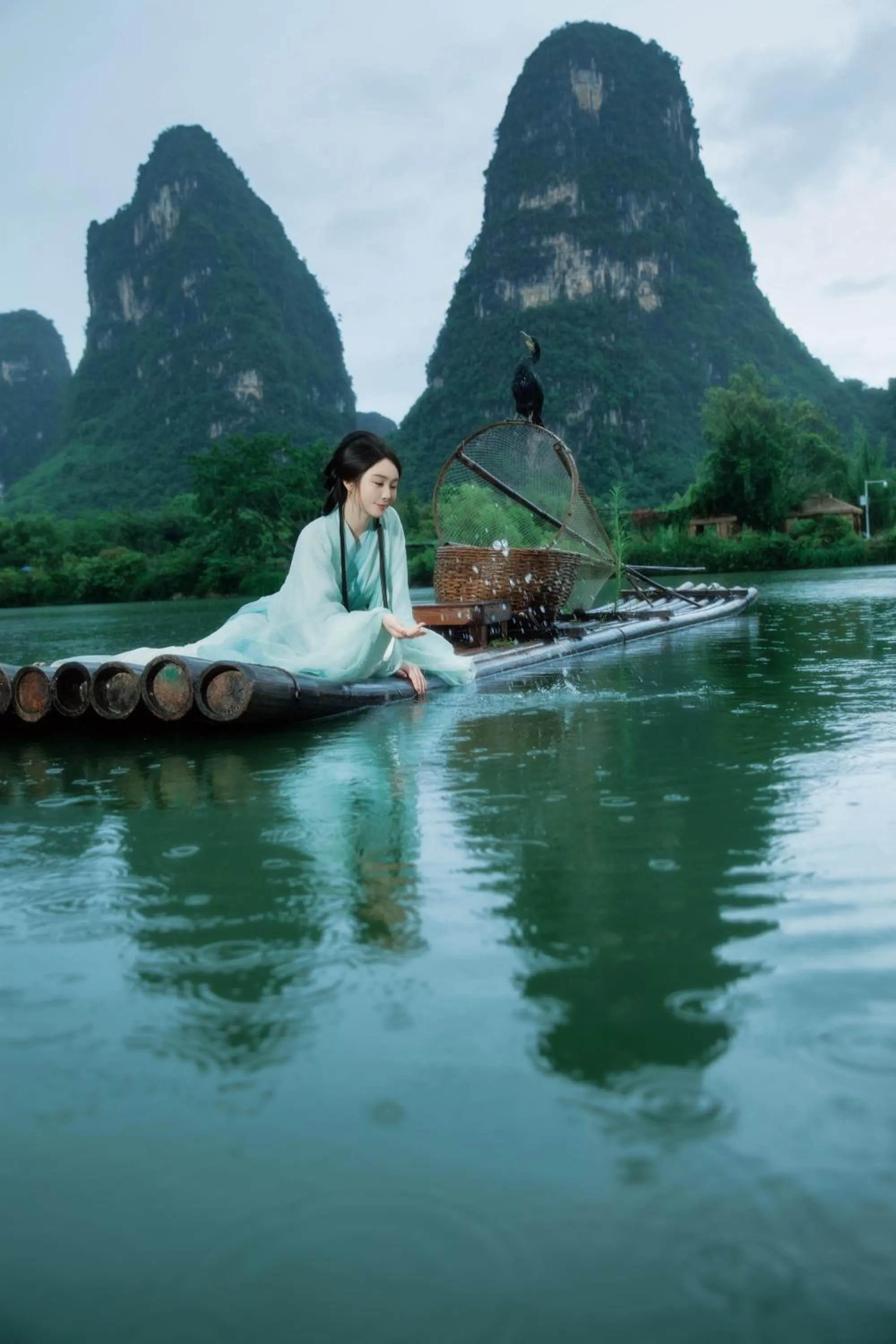 People in Yangshuo Hidden Dragon Villa