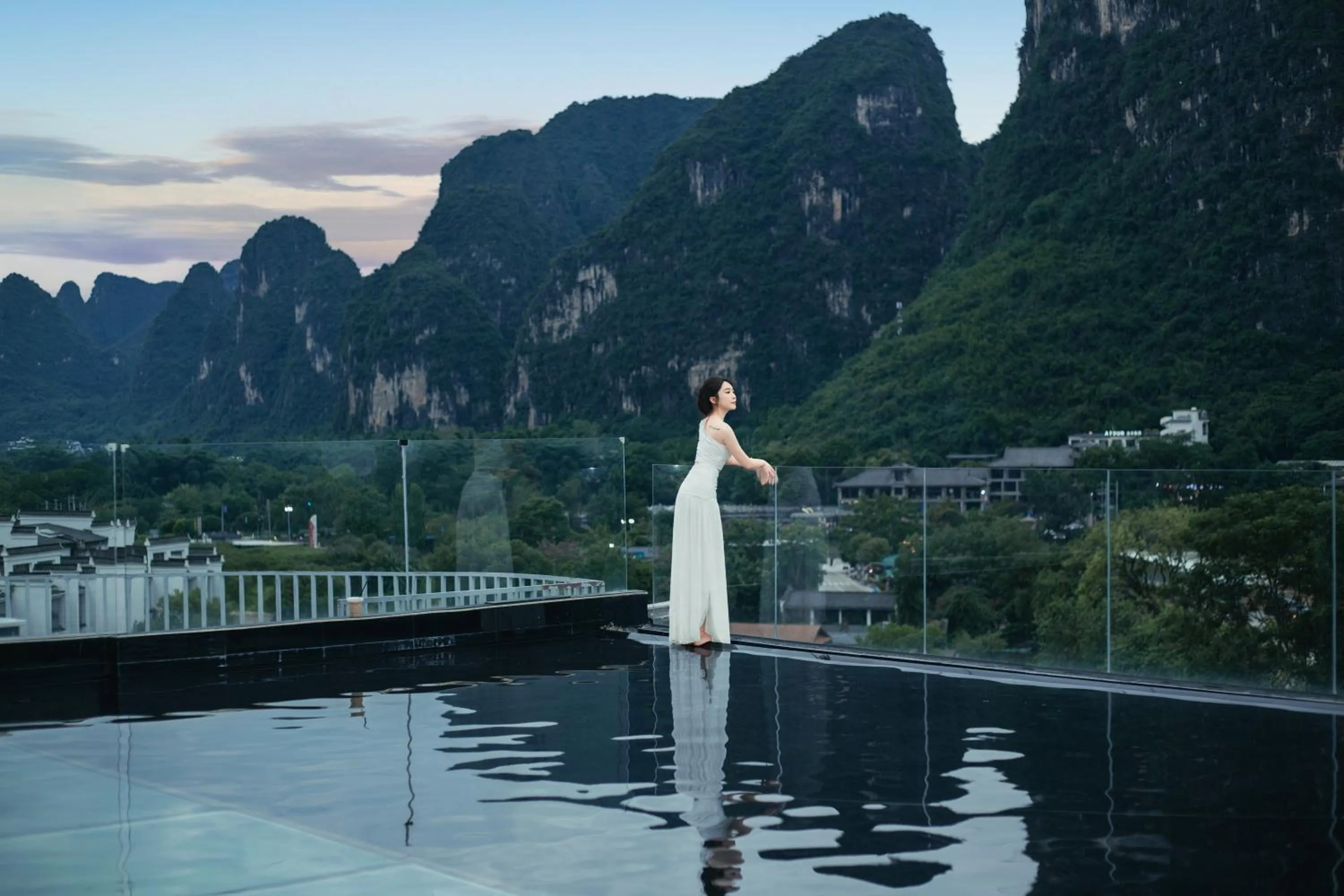 Property building in Yangshuo Hidden Dragon Villa