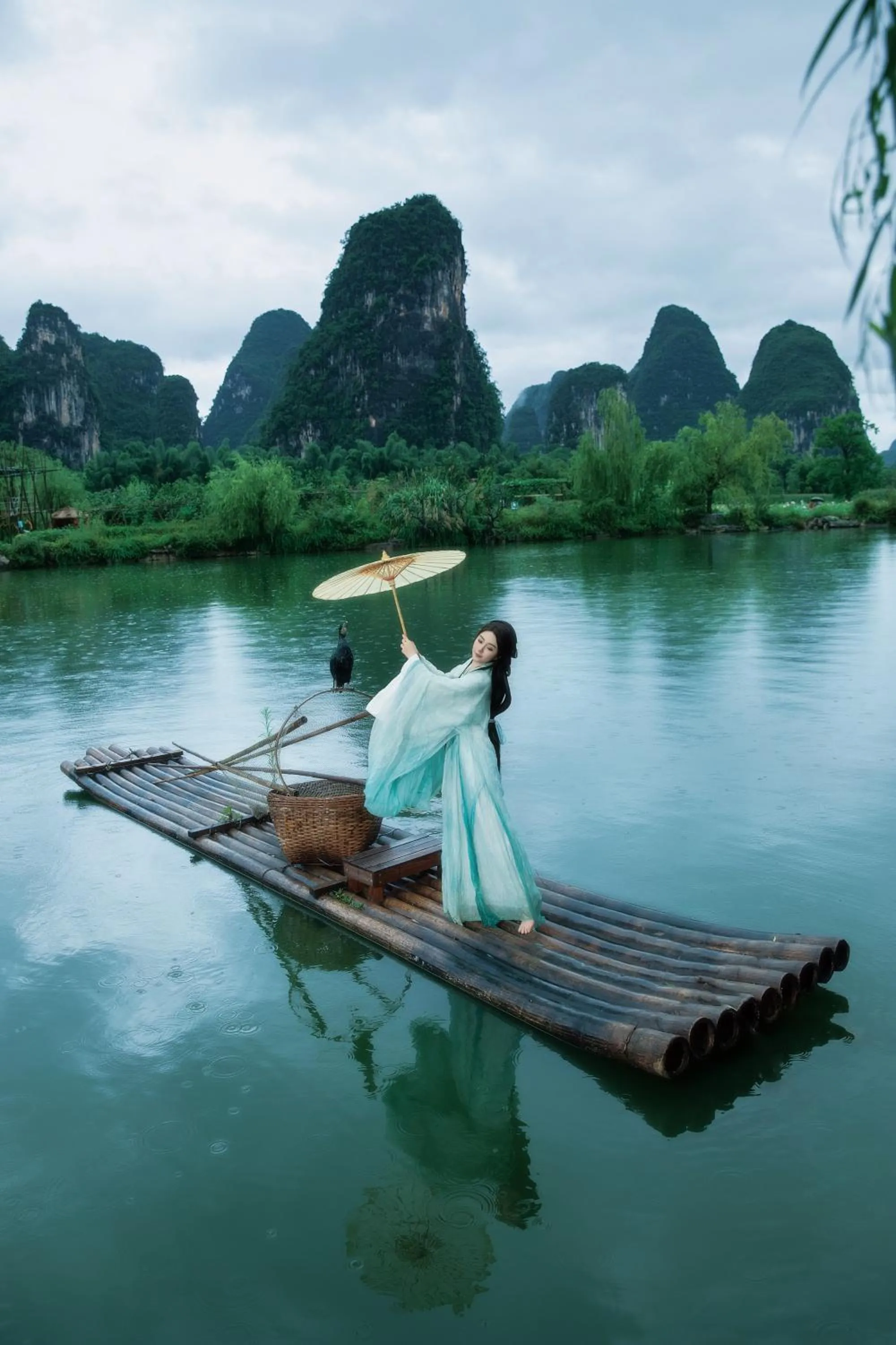People in Yangshuo Hidden Dragon Villa