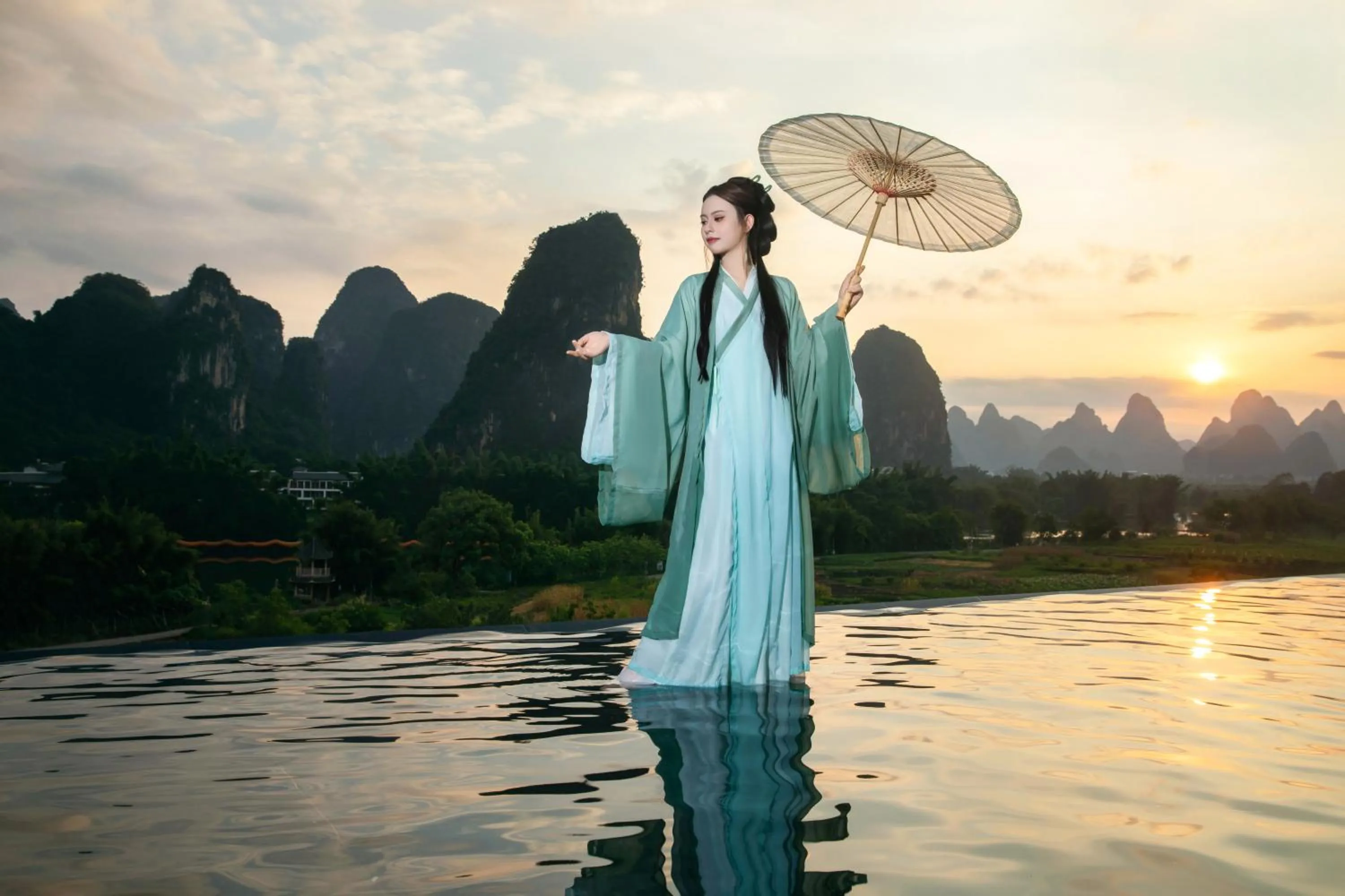 Nearby landmark in Yangshuo Hidden Dragon Villa