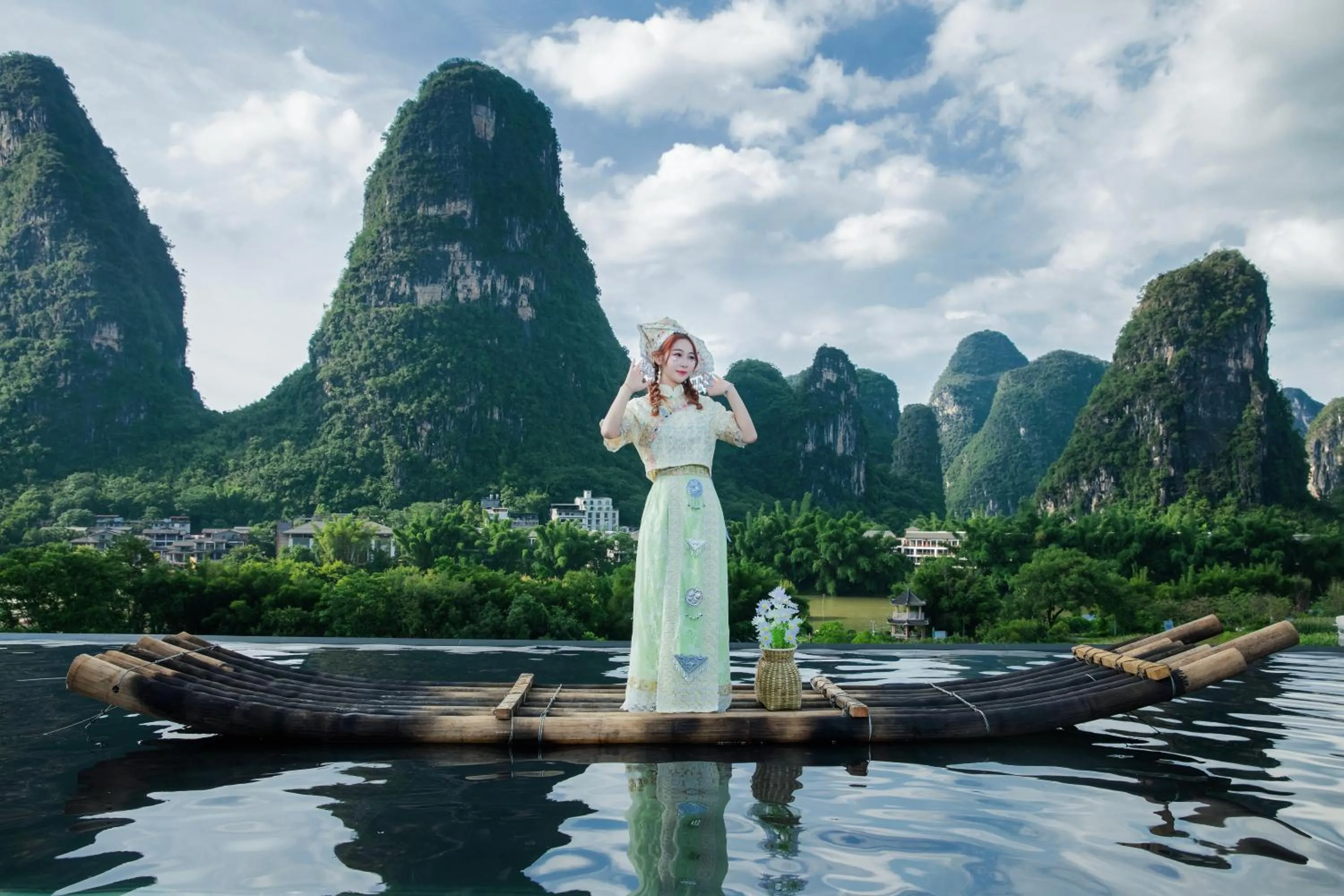 Nearby landmark in Yangshuo Hidden Dragon Villa