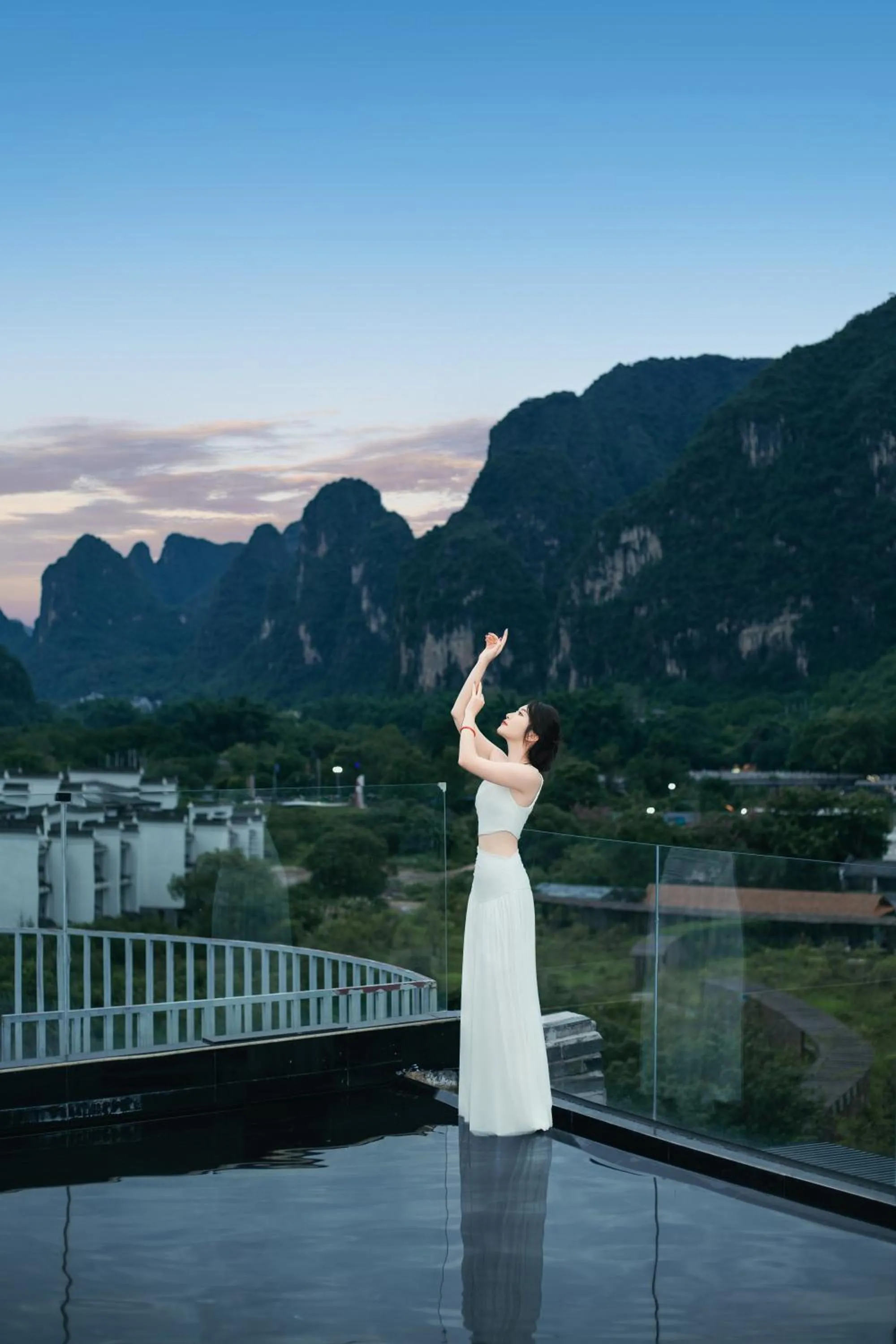 Property building in Yangshuo Hidden Dragon Villa