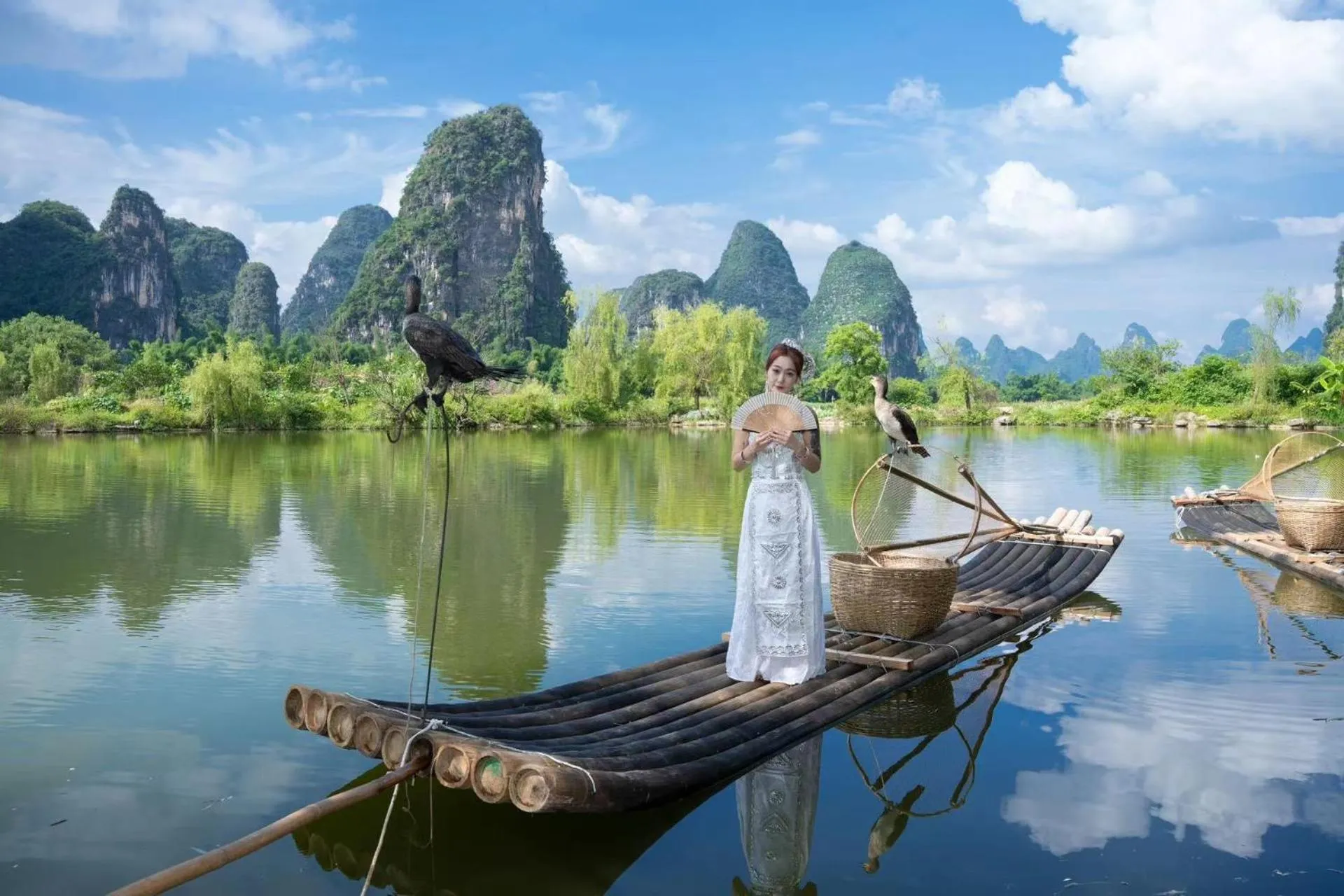 Property building in Yangshuo Hidden Dragon Villa