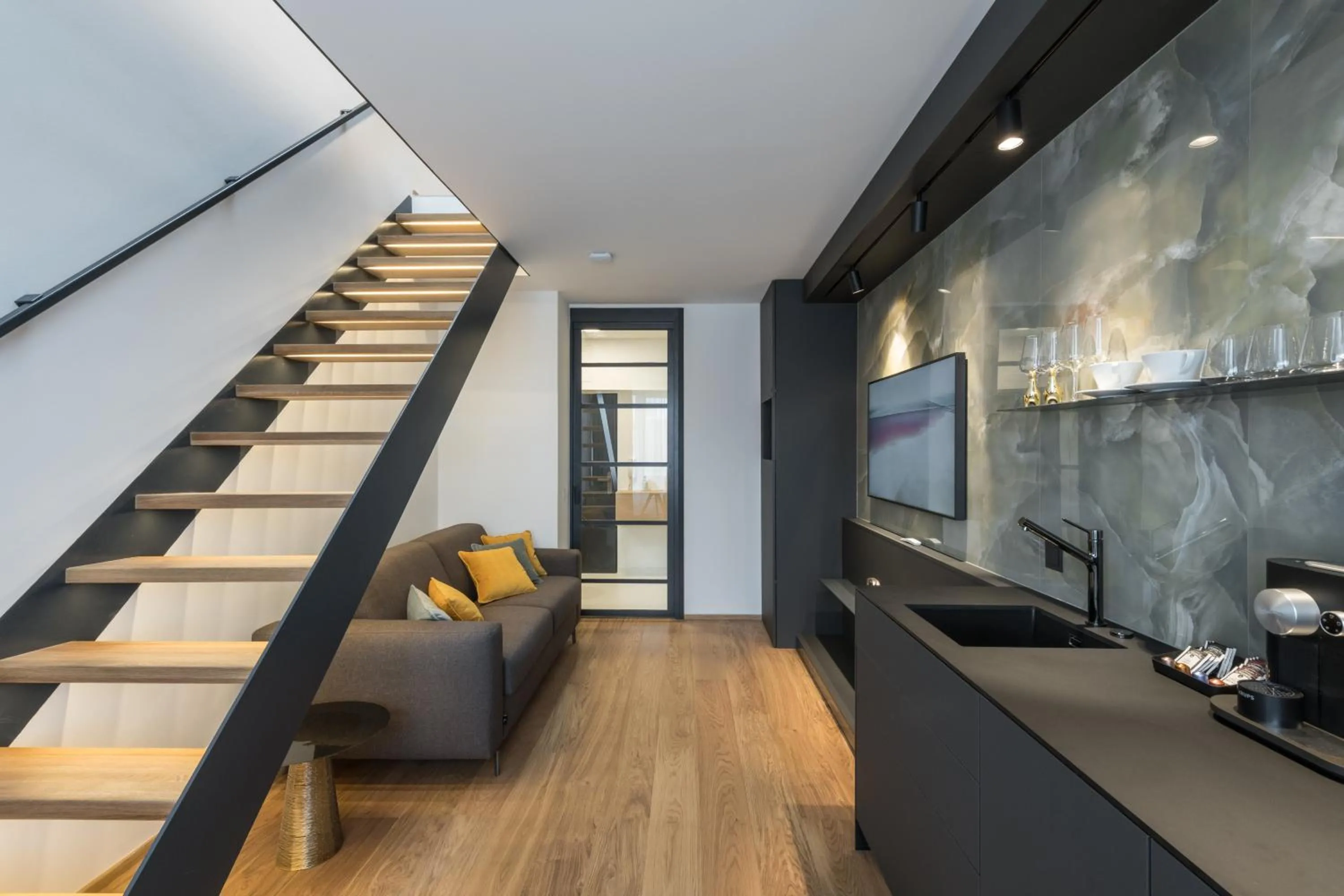 Kitchen or kitchenette in Fully renovated stylish duplex in a convenient location
