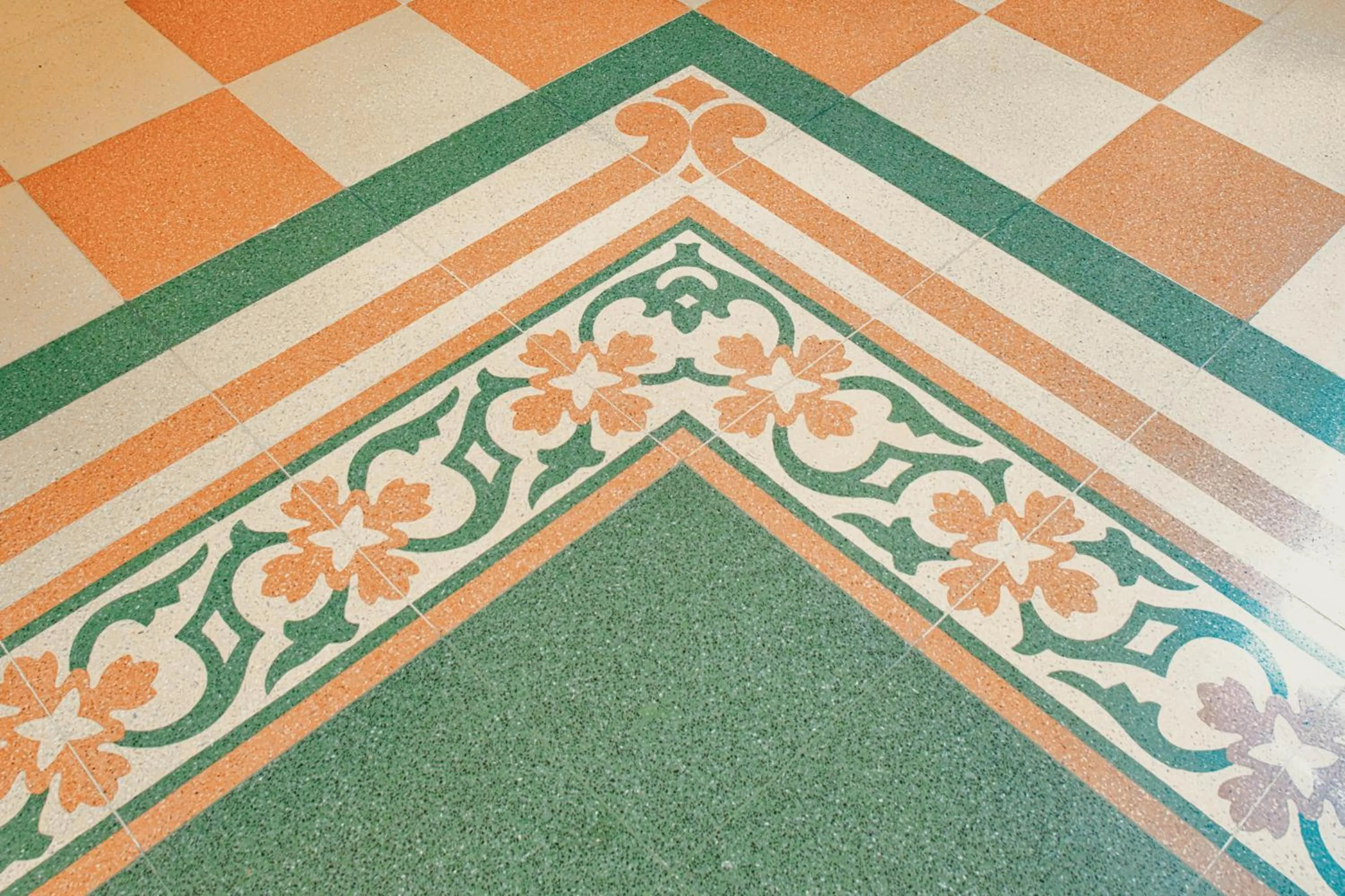 Decorative detail in B&B Flora House