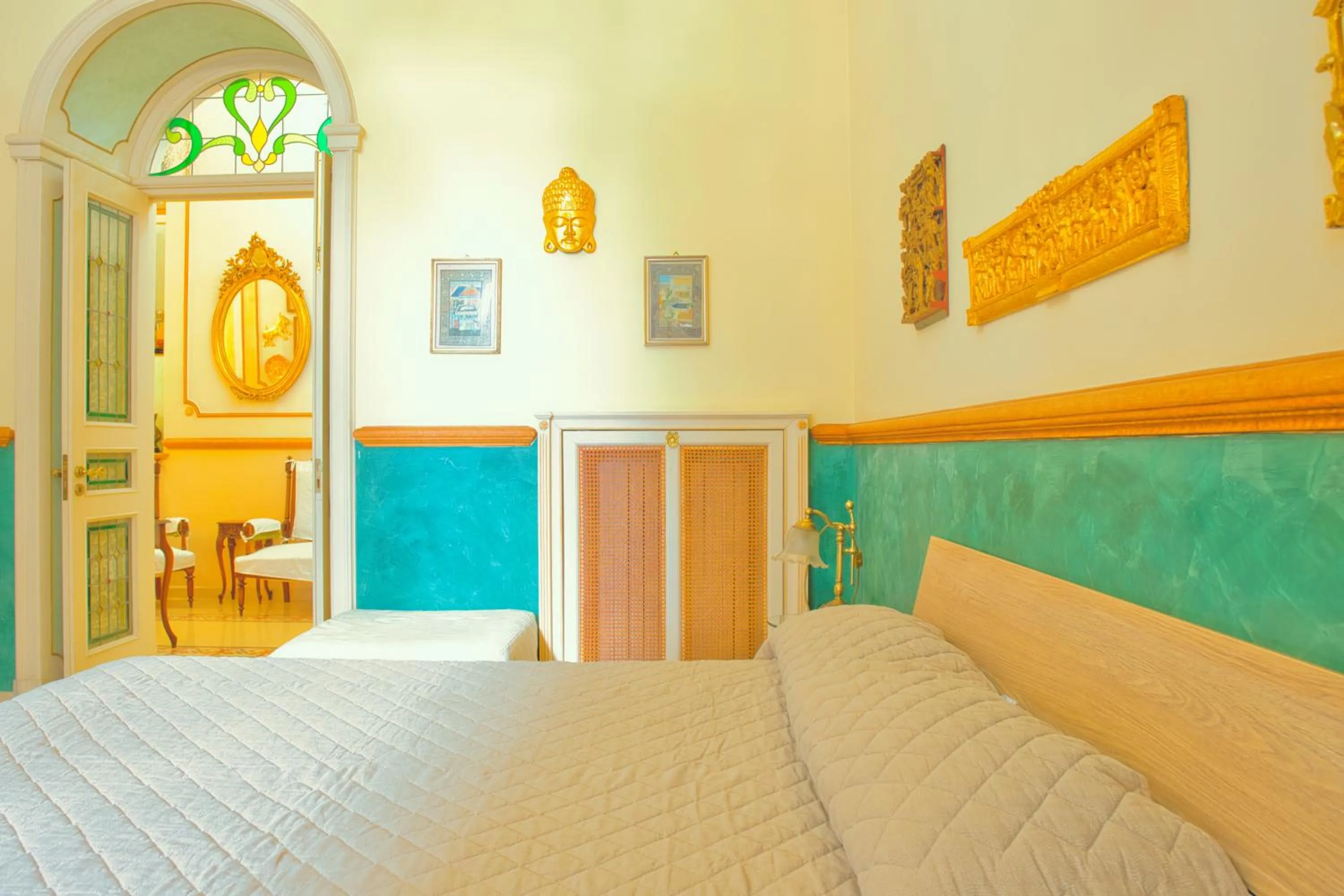 storage, Bed in B&B Flora House