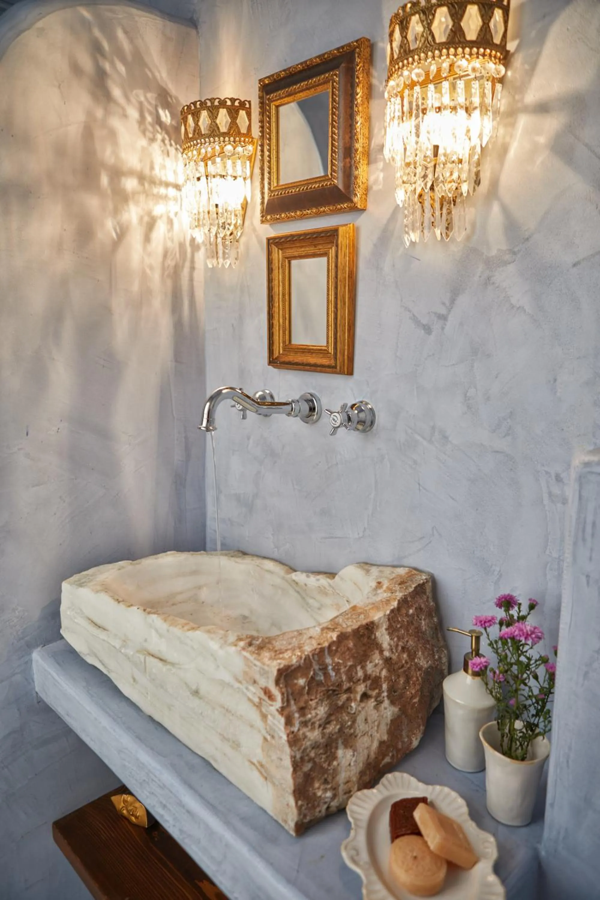 Bathroom in Arvanitis Cave Village
