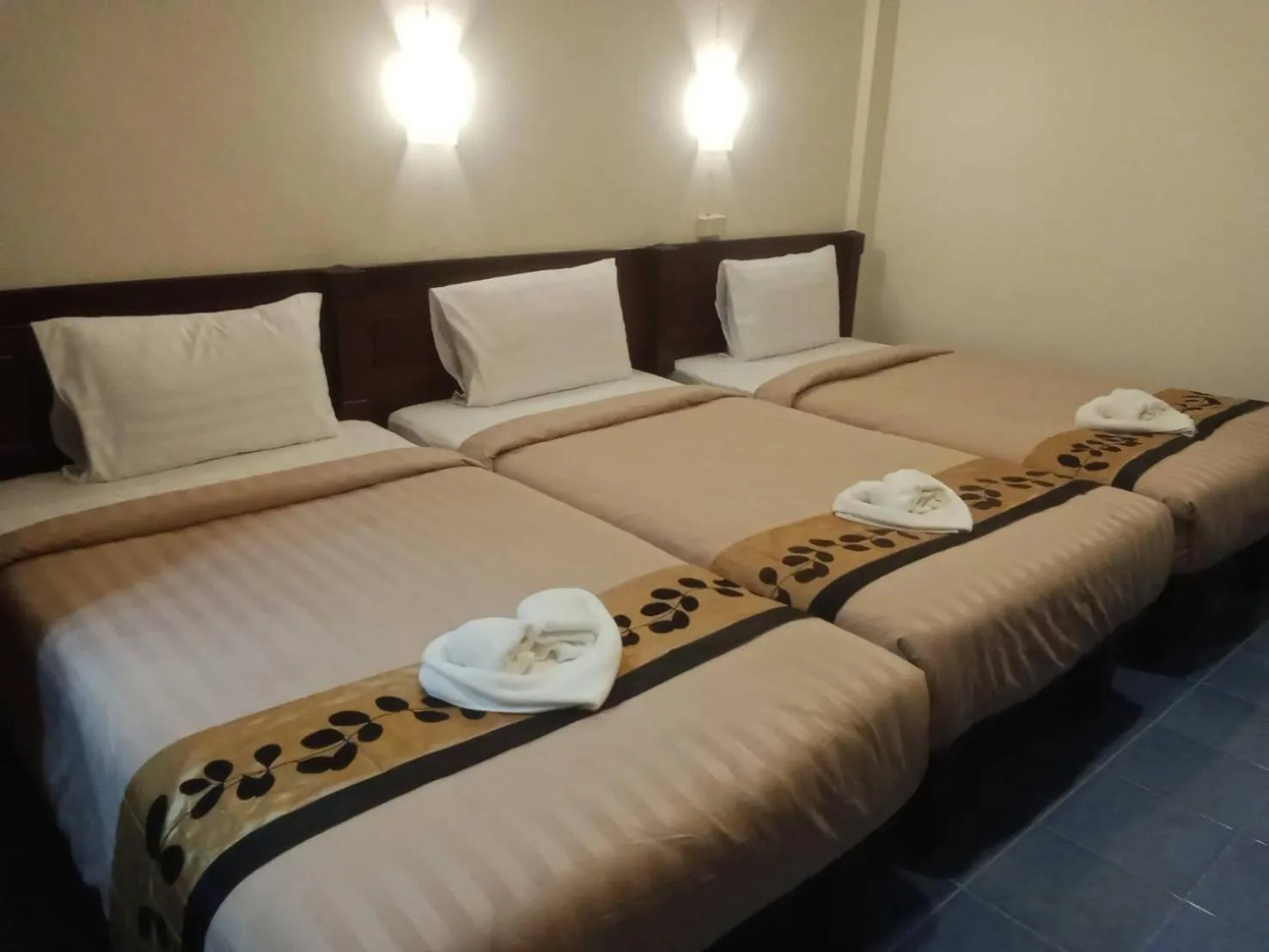 Bed in Railay Viewpoint Resort