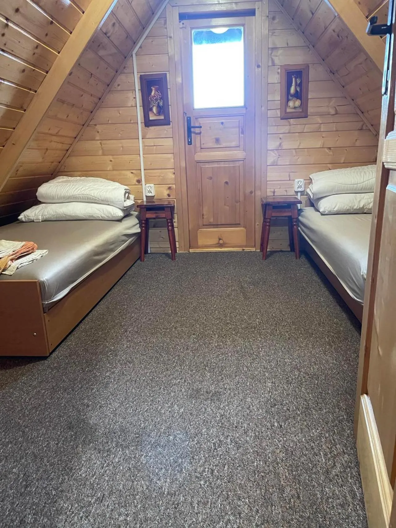 Bed in Domki letniskowe Ibiza