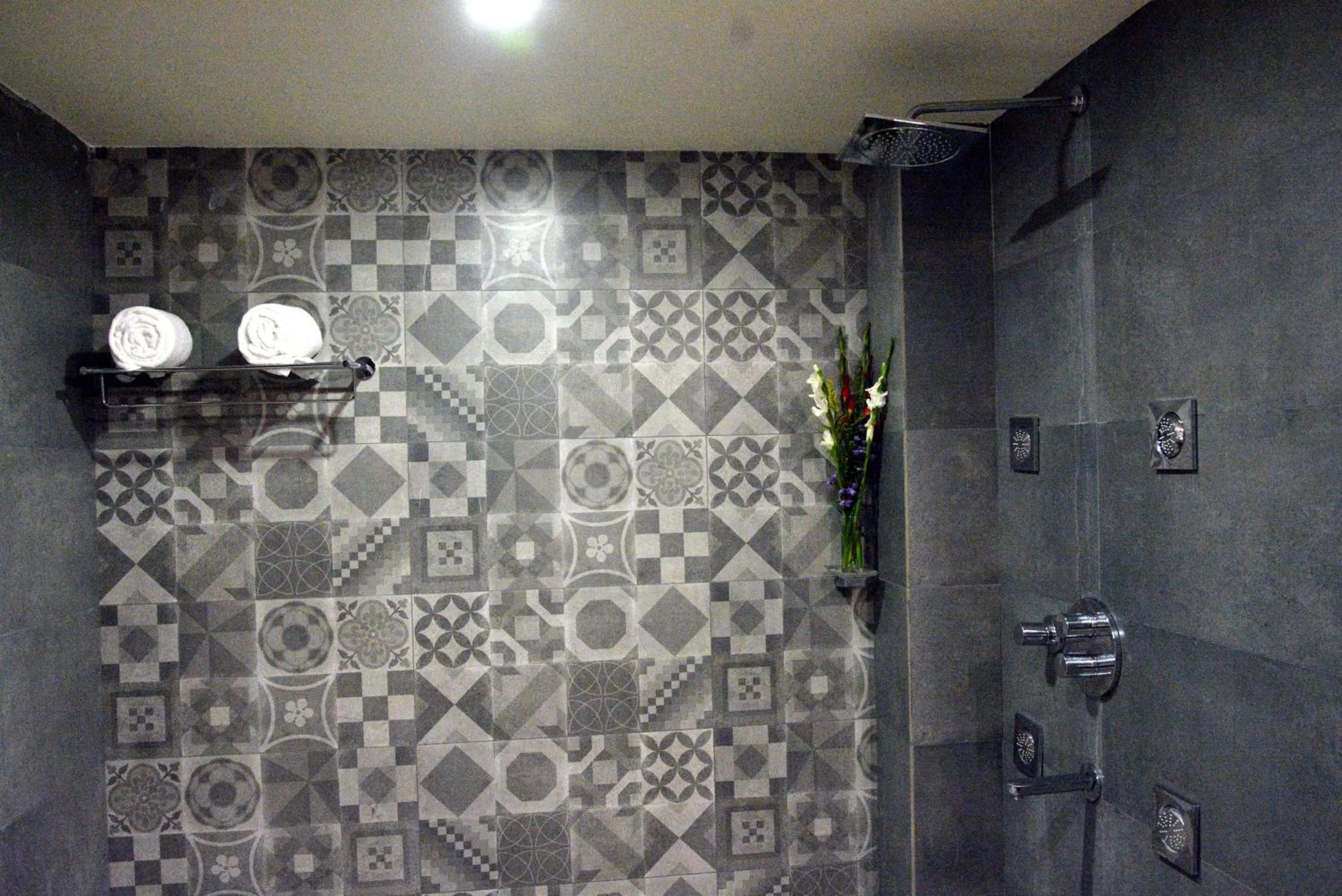 Shower in Hotel Sree Annamalaiyar Park