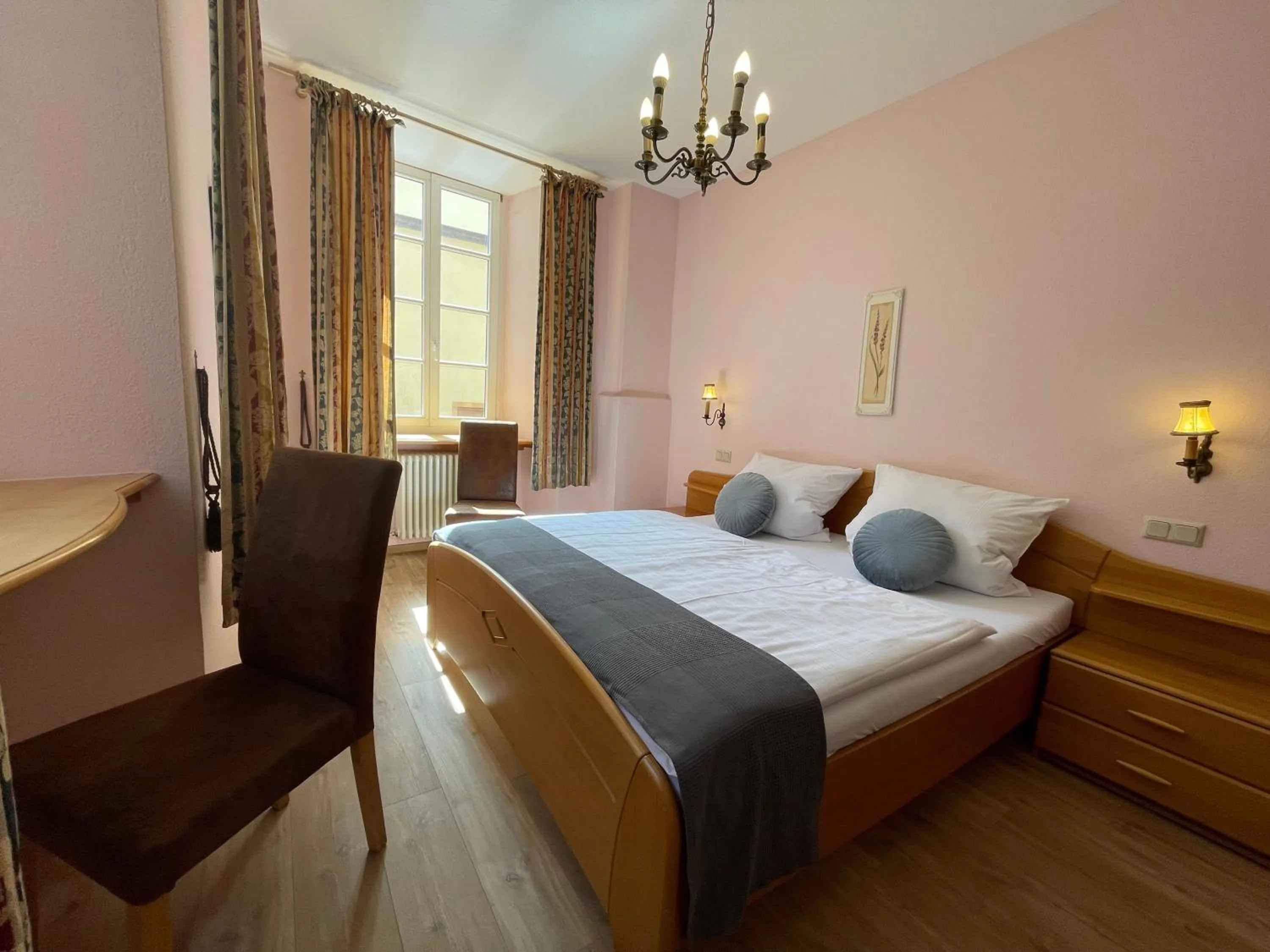 Bed in Hotel Schloss Zell