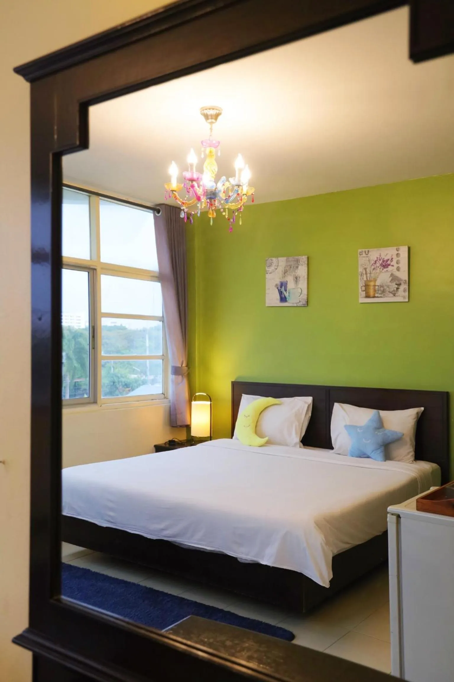 Bed in Baan Nilawan Hotel