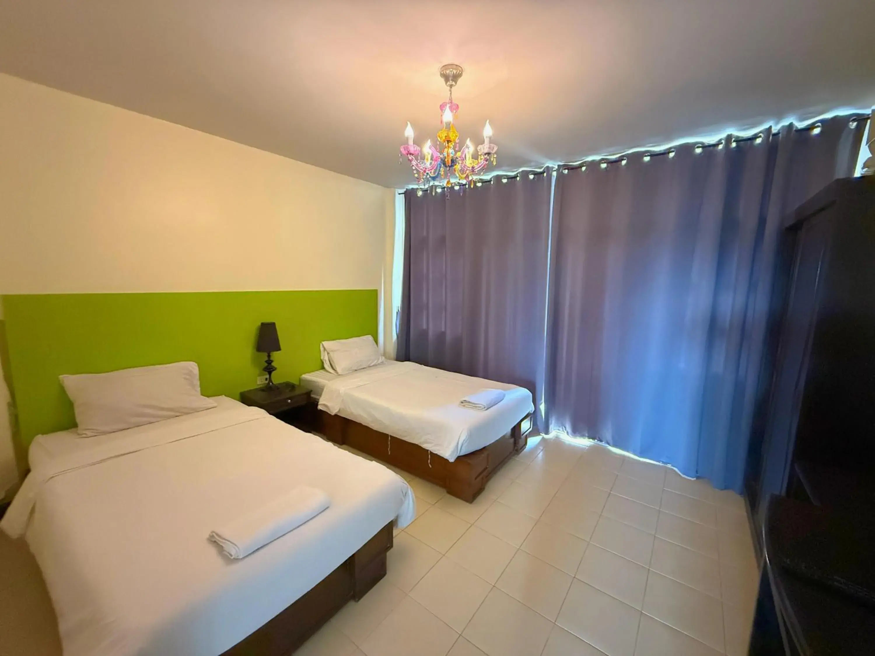 Bed in Baan Nilawan Hotel Bed in Baan Nilawan Hotel