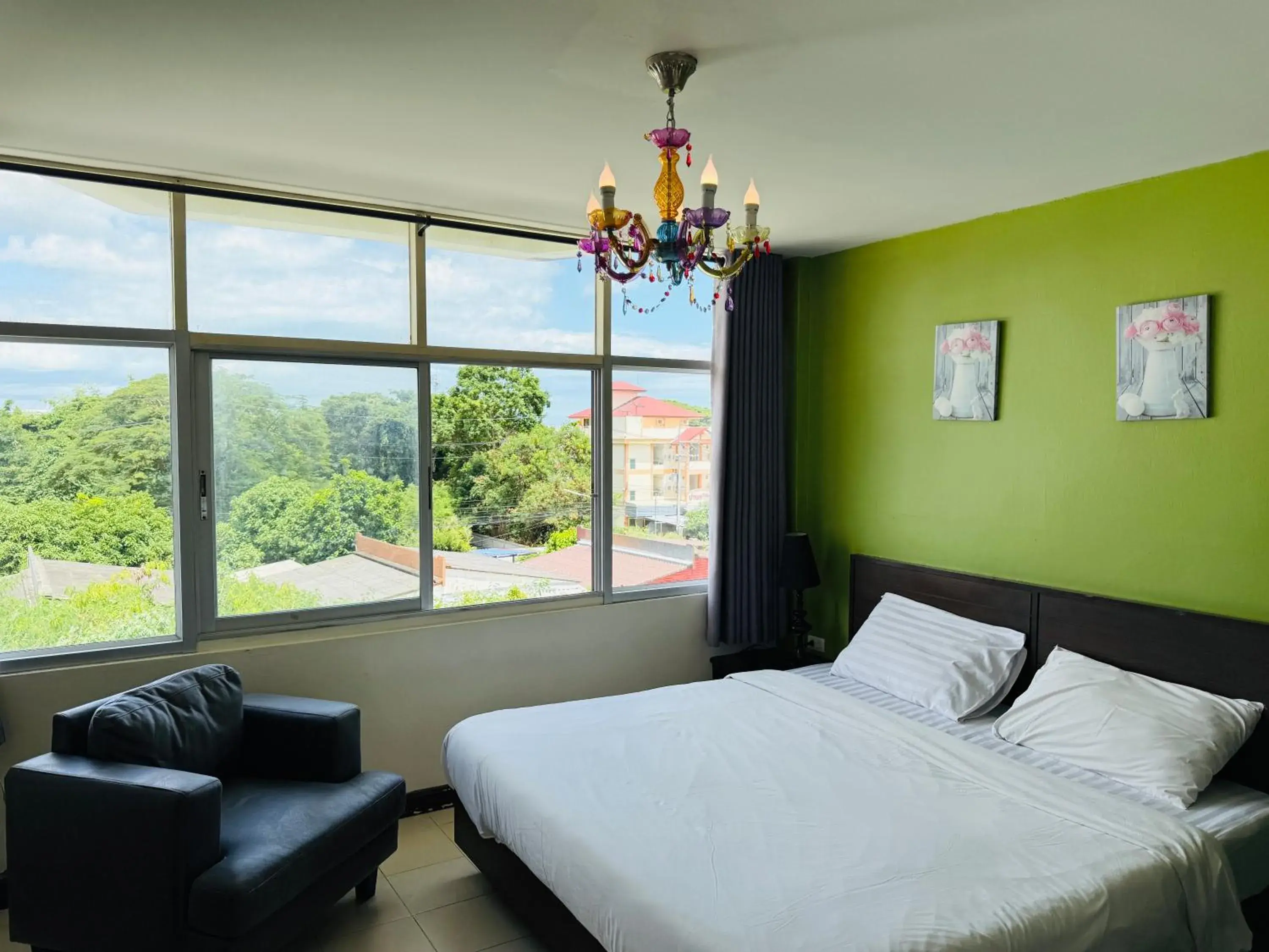 Bed in Baan Nilawan Hotel Bed in Baan Nilawan Hotel