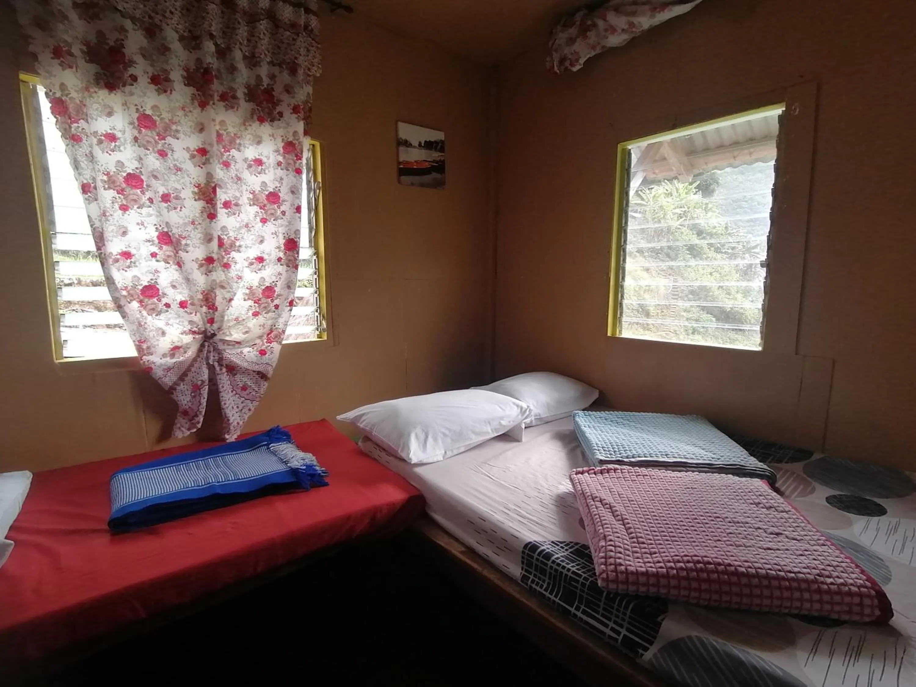 Bed in BATAD CRISTINA'S Main Village INN & Restaurant