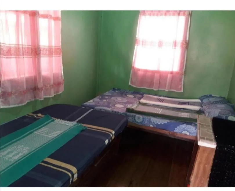 Bed in BATAD CRISTINA'S Main Village INN & Restaurant