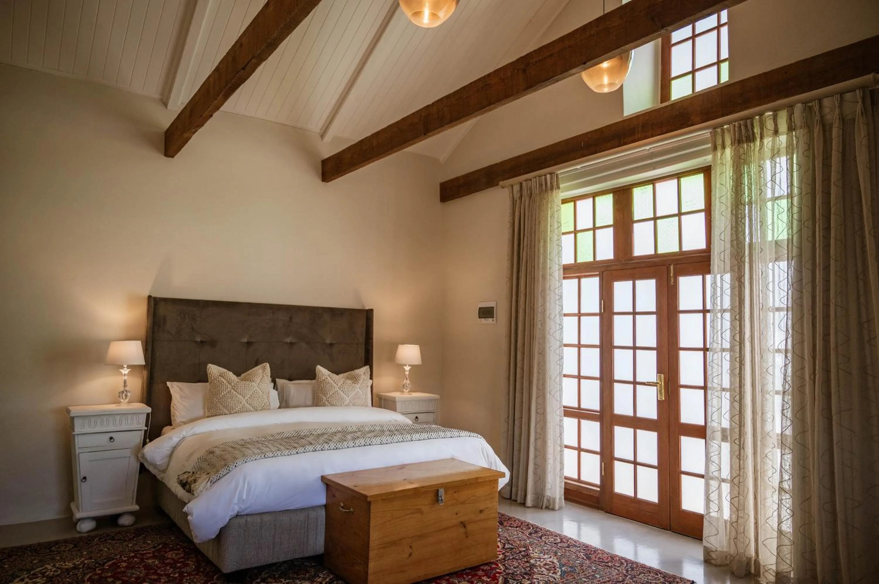 Bed in De Denne Country Guest House