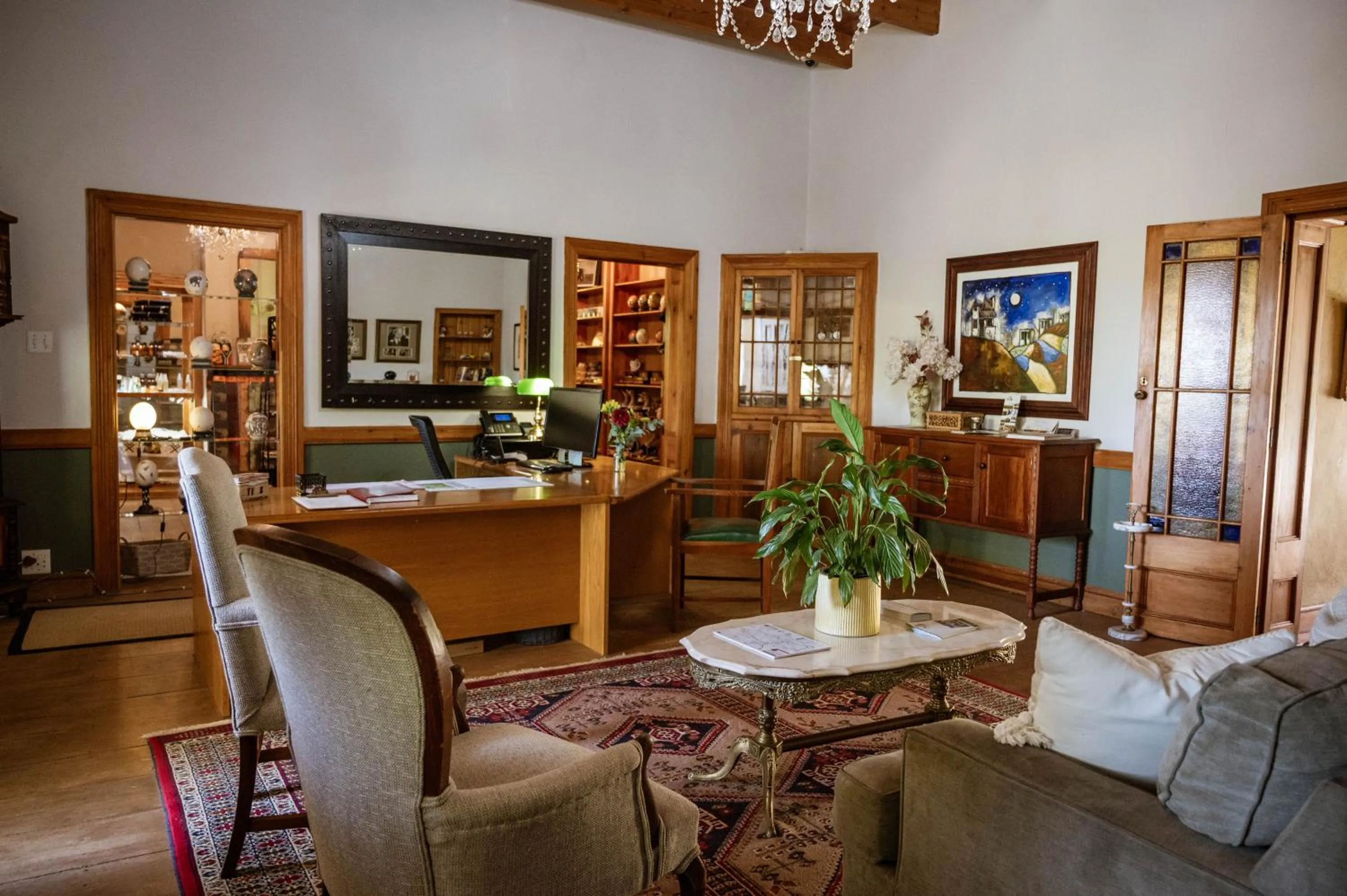 Lobby or reception in De Denne Country Guest House