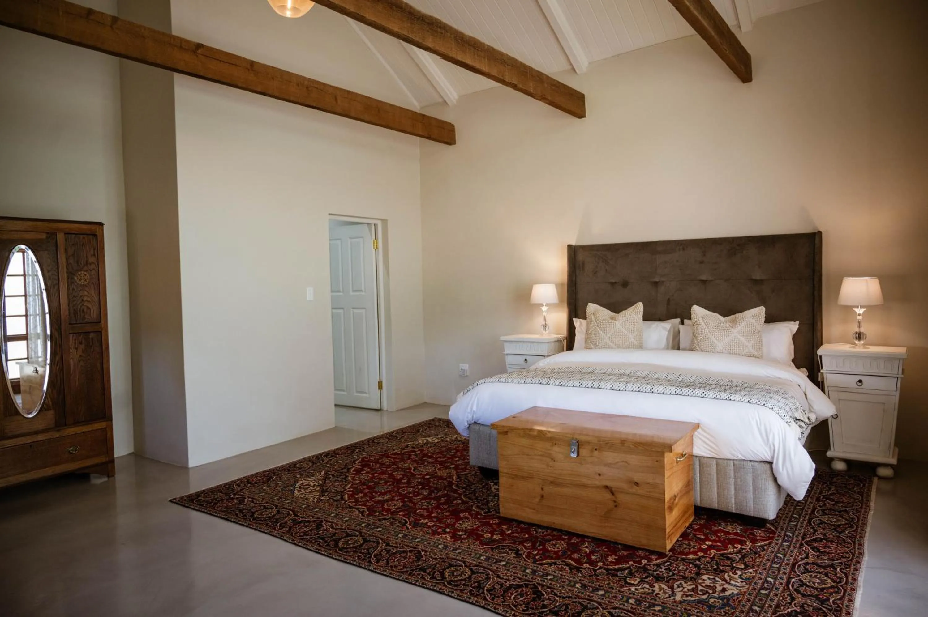 Bed in De Denne Country Guest House