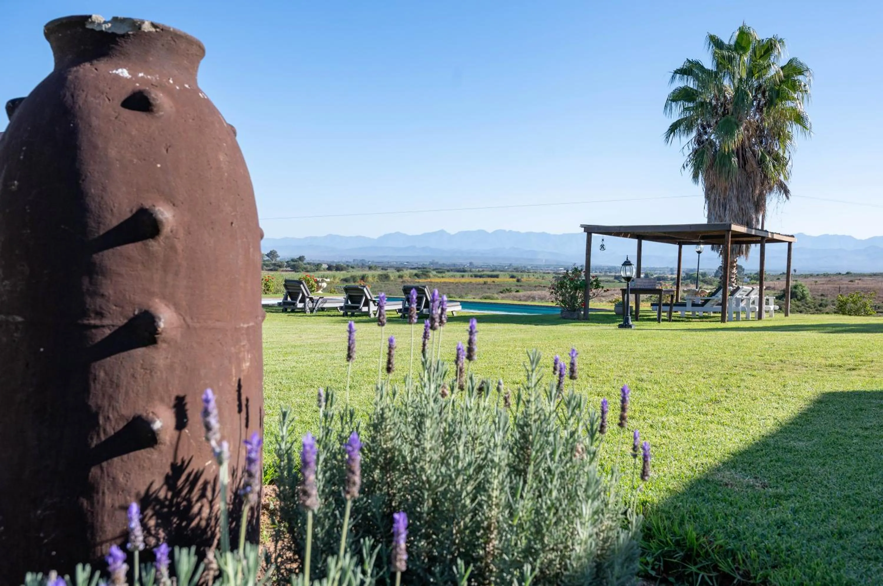 Natural landscape in De Denne Country Guest House