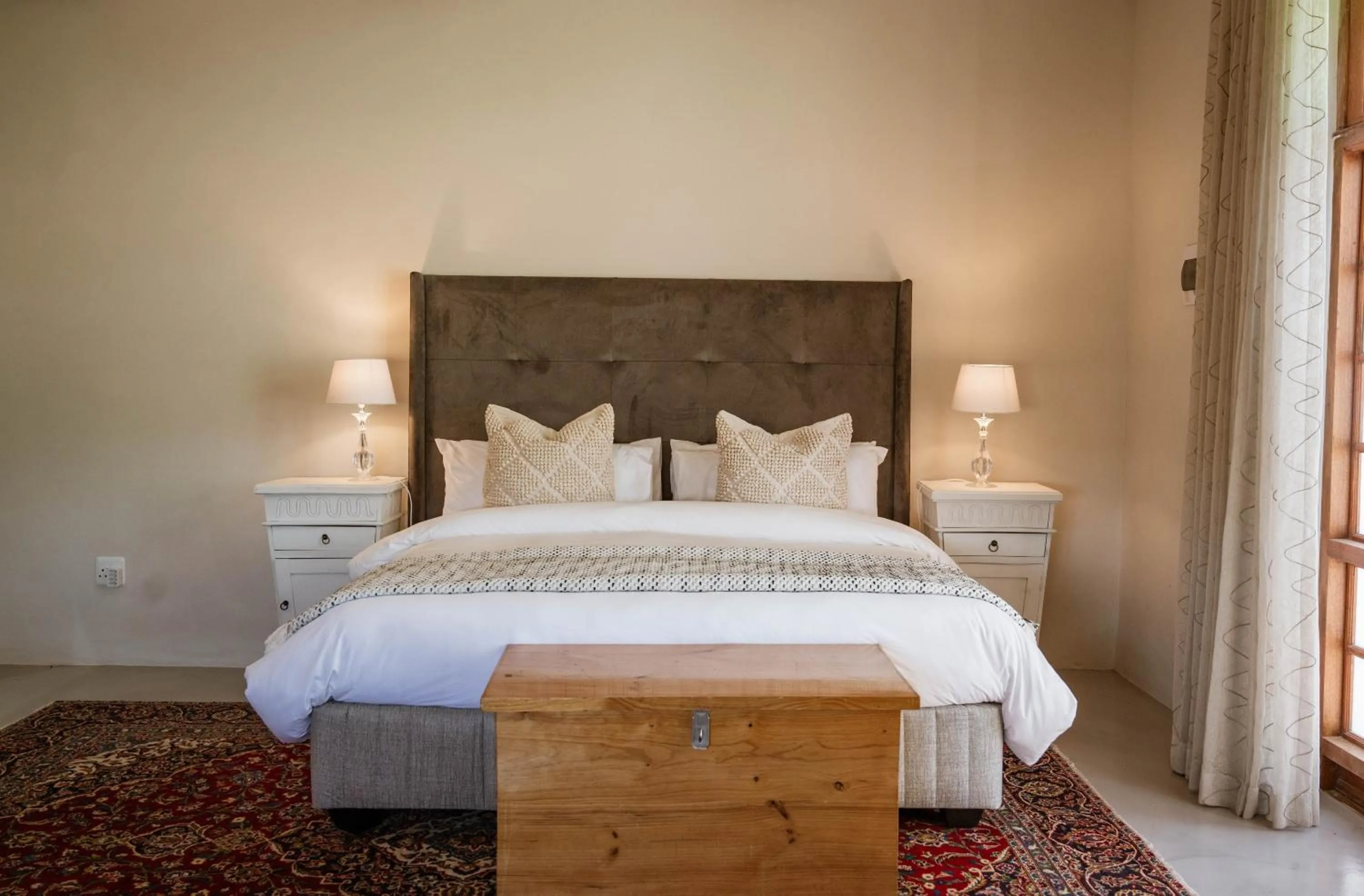 Bed in De Denne Country Guest House
