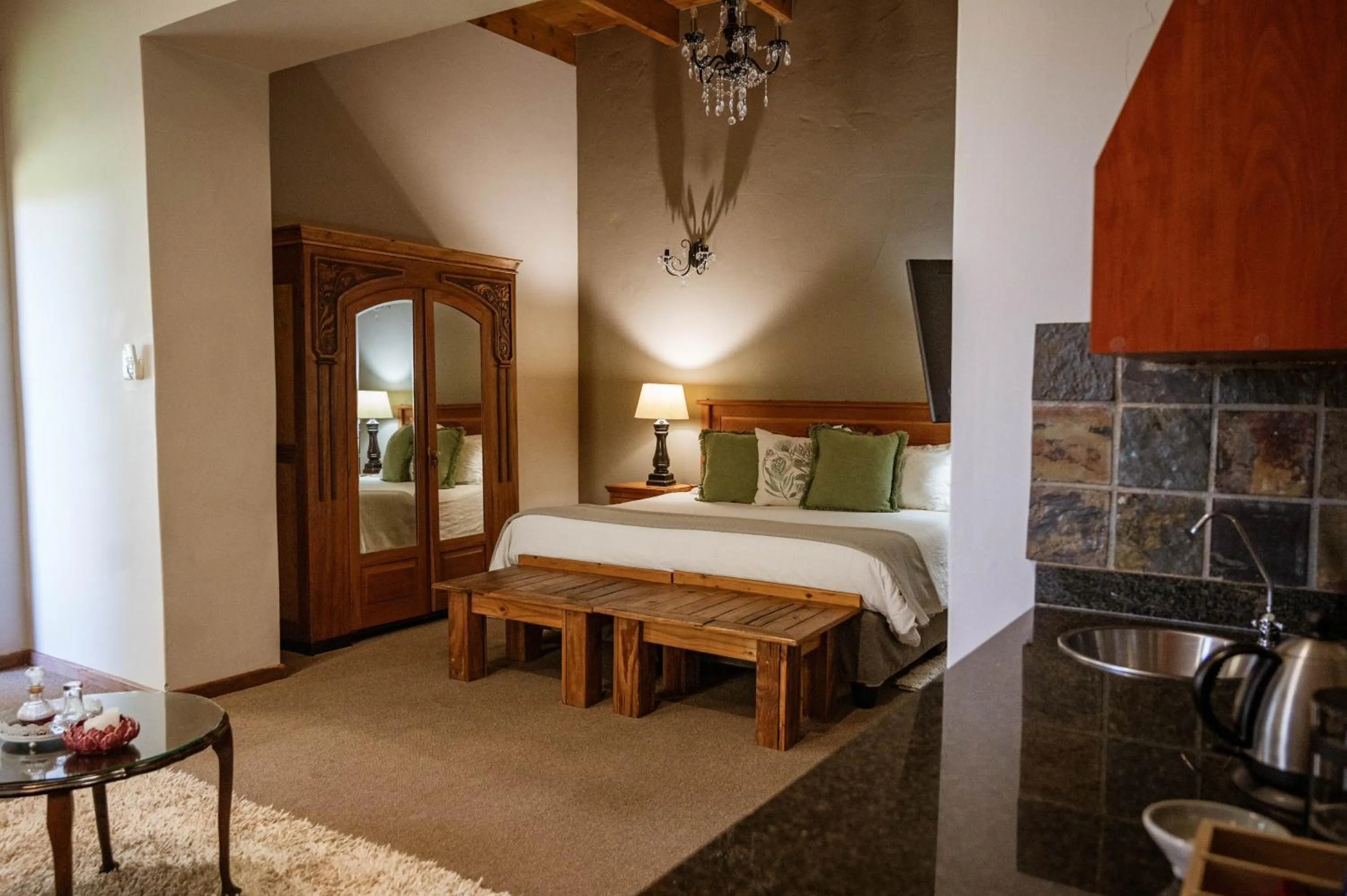 Bed in De Denne Country Guest House