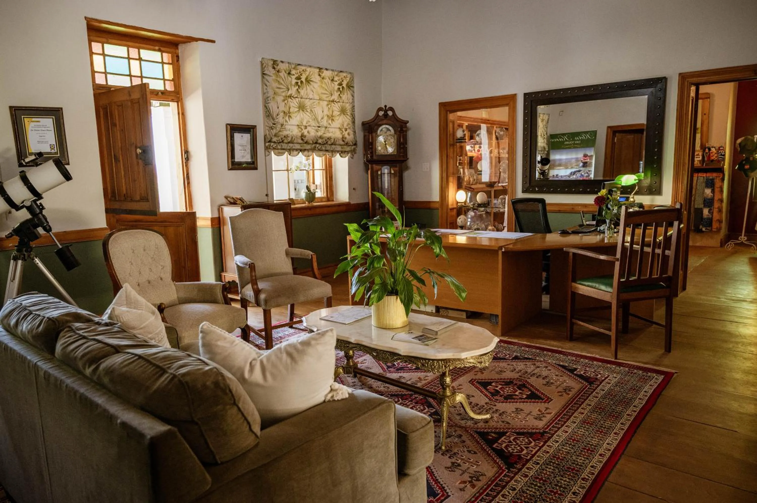 Lobby or reception in De Denne Country Guest House