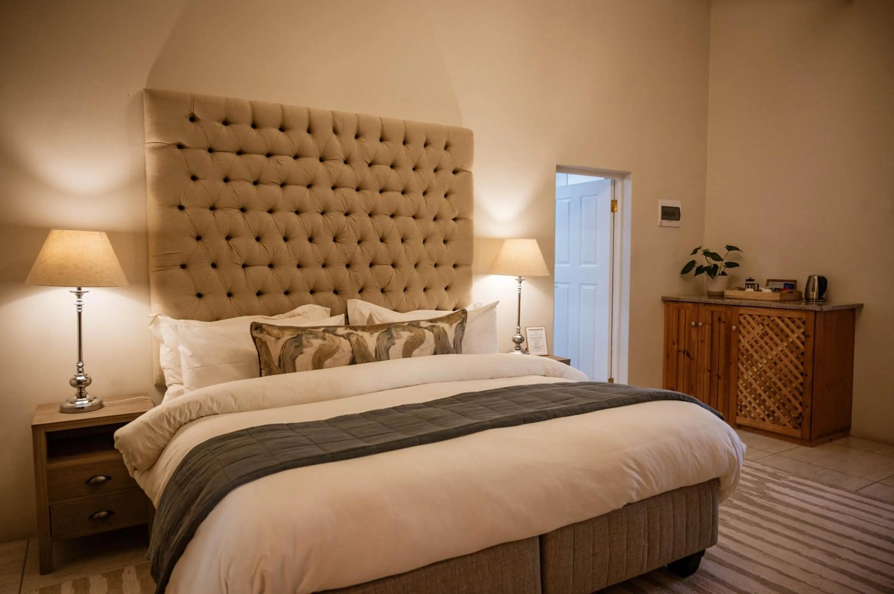 Bed in De Denne Country Guest House