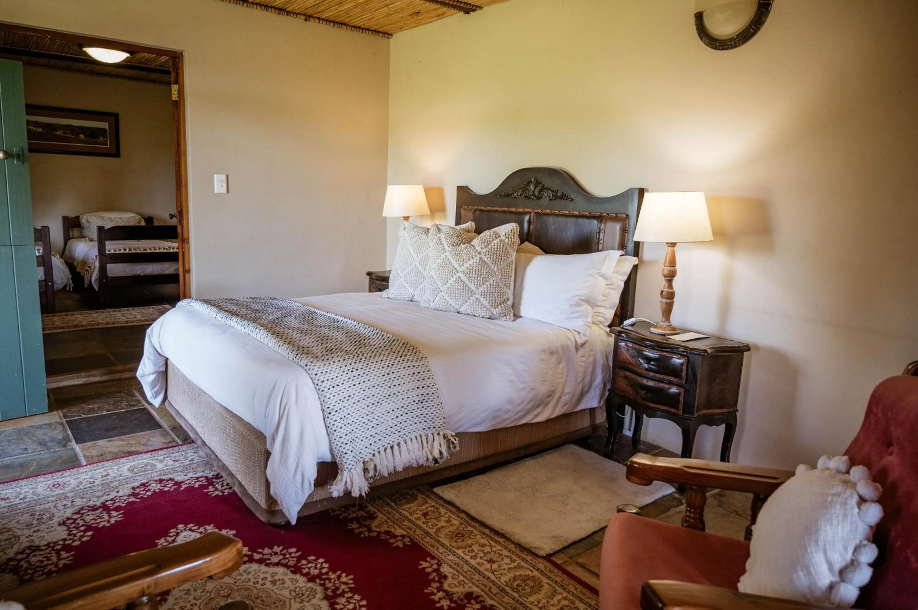 Bed in De Denne Country Guest House