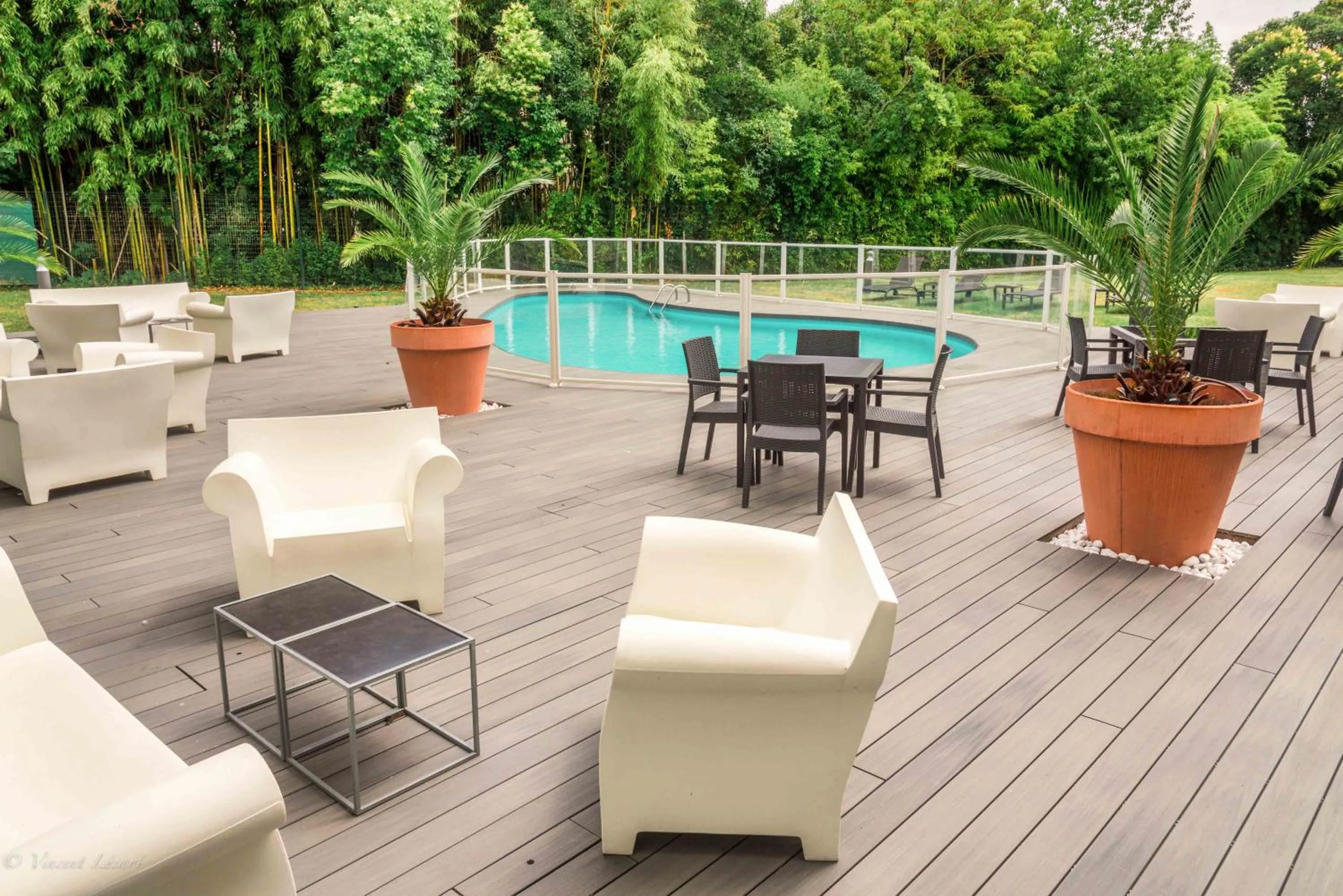 Swimming pool in Mercure Agen Centre