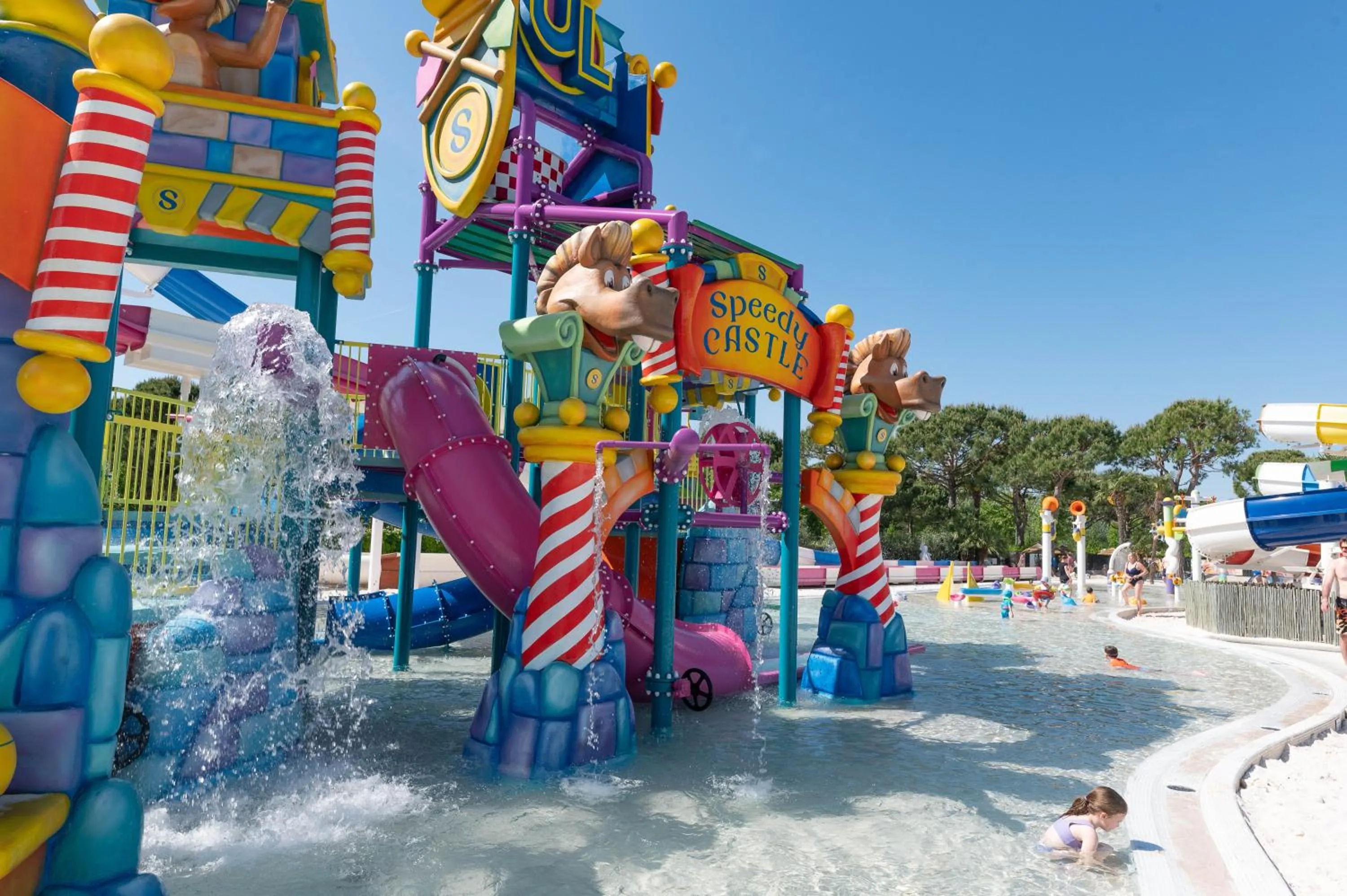 Children play ground in Luxury Camp at Union Lido