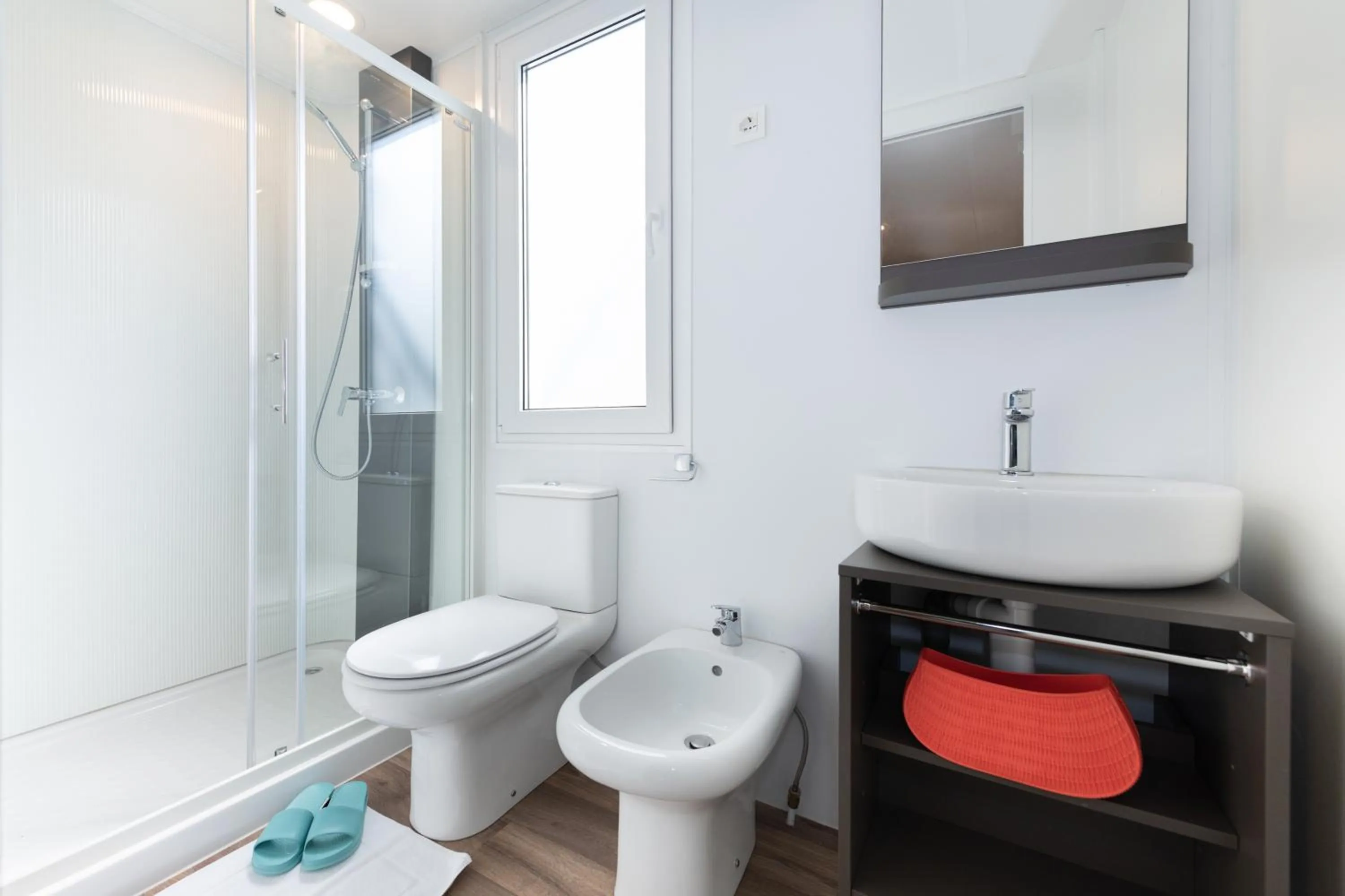 Shower in Luxury Camp at Union Lido