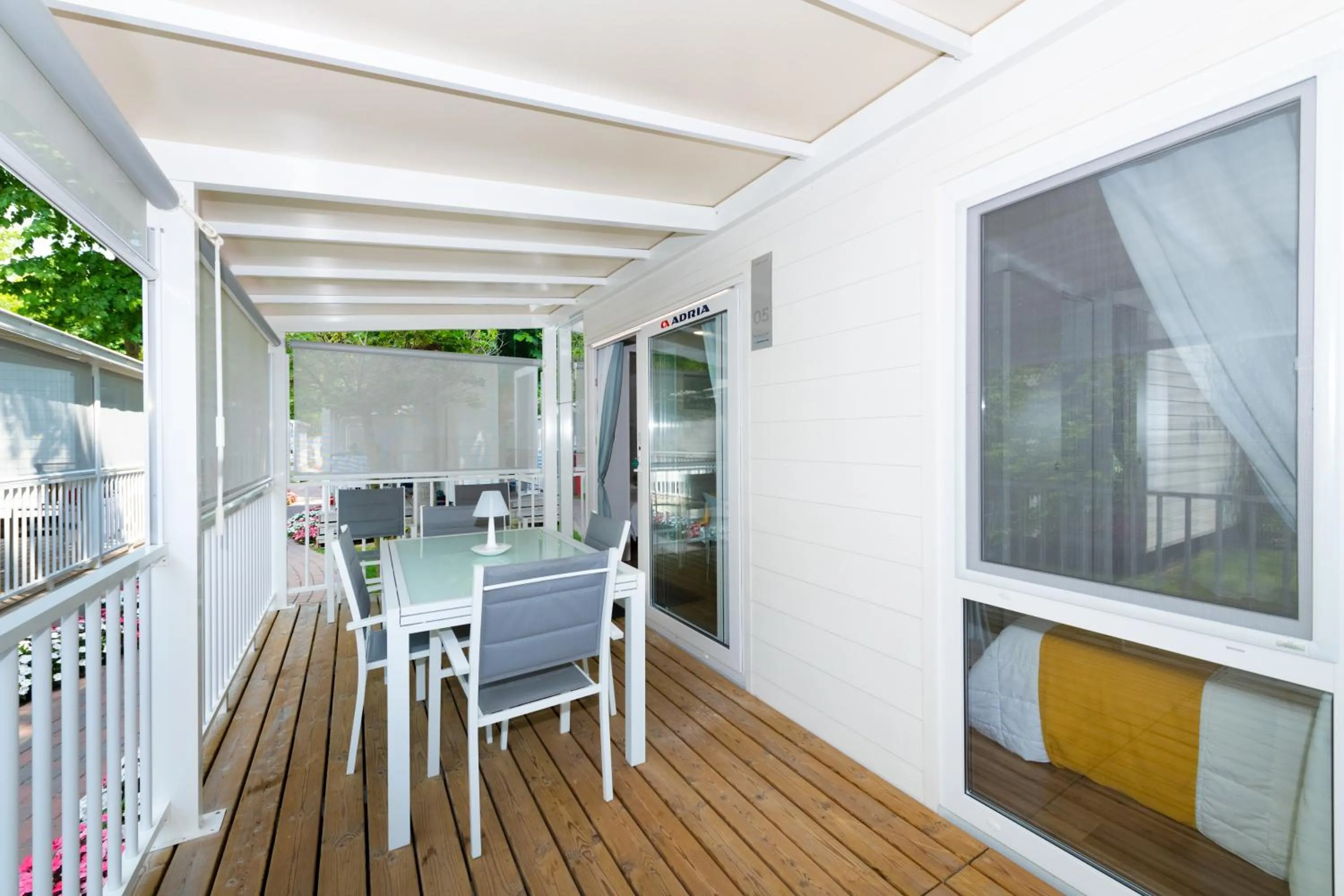 Balcony/Terrace in Luxury Camp at Union Lido
