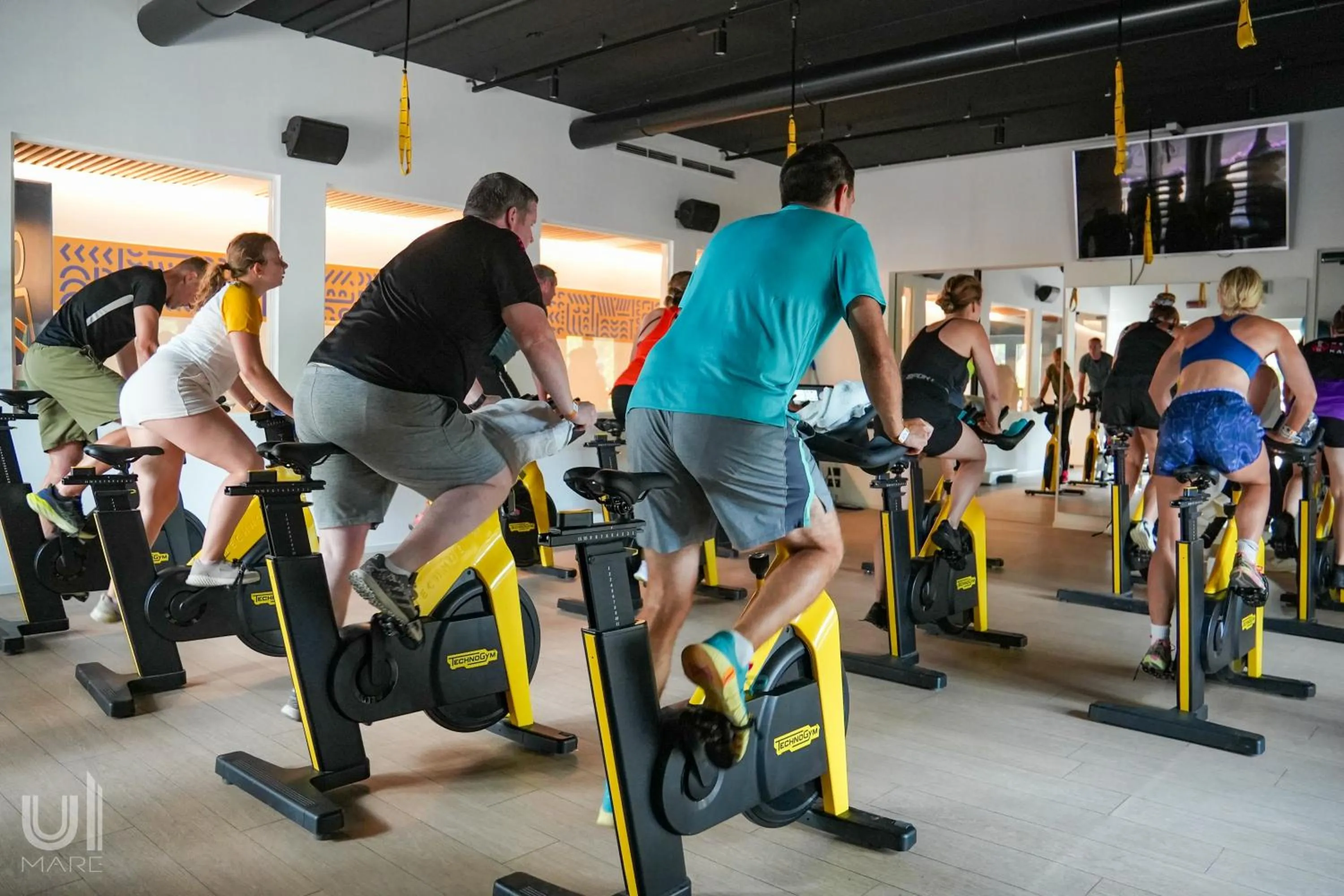 Fitness centre/facilities in Luxury Camp at Union Lido