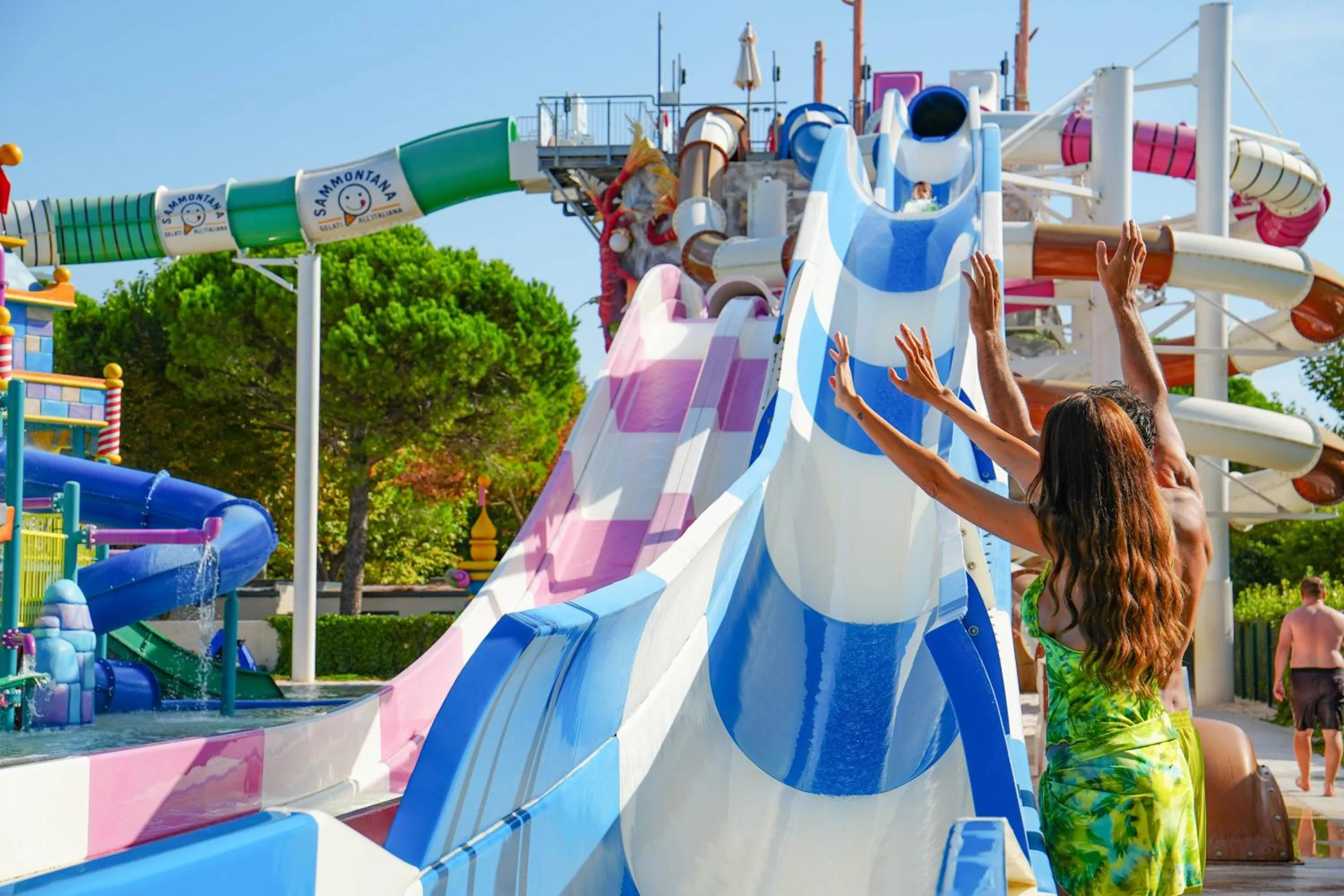 Aqua park in Luxury Camp at Union Lido