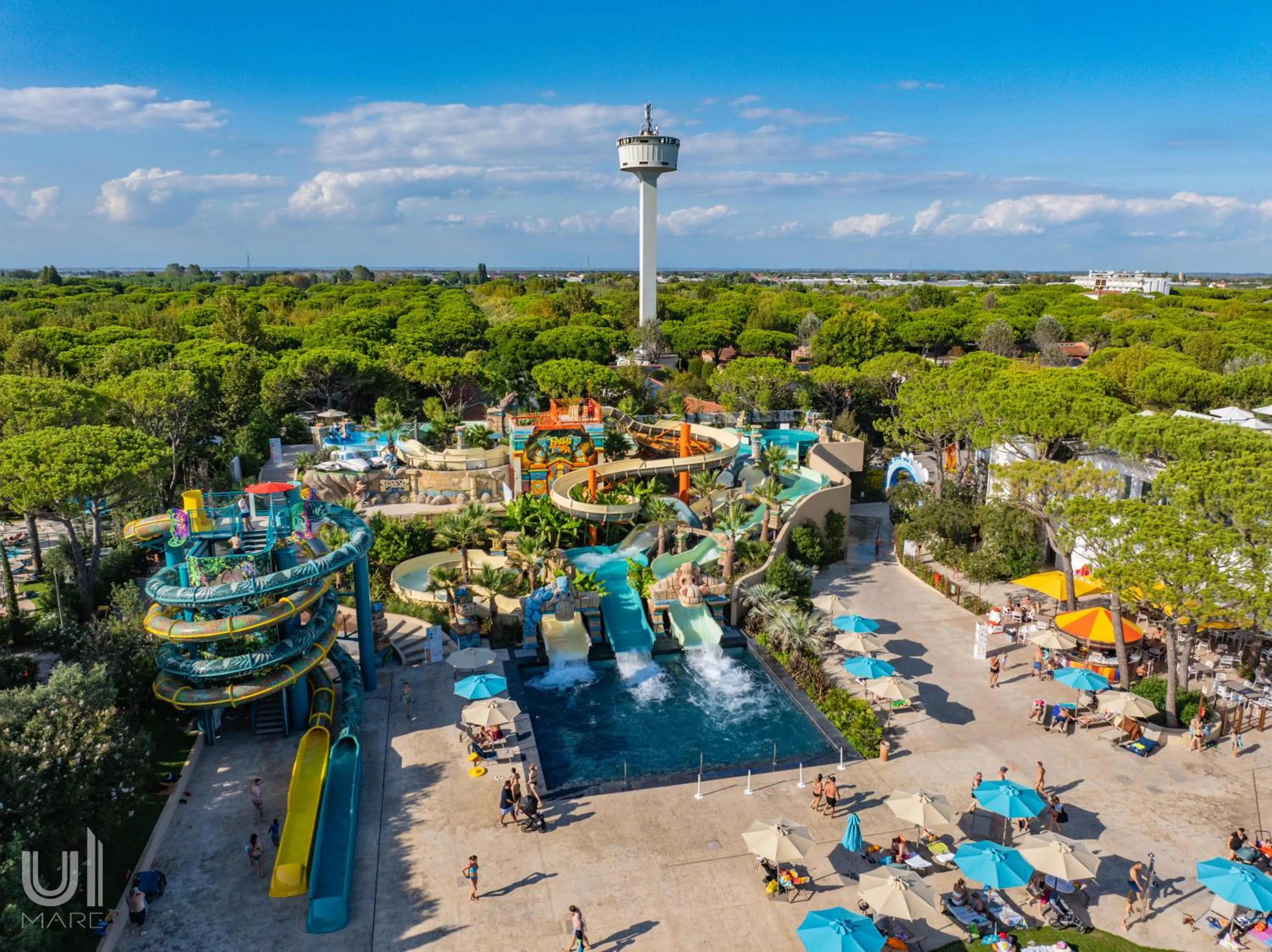 Aqua park in Luxury Camp at Union Lido