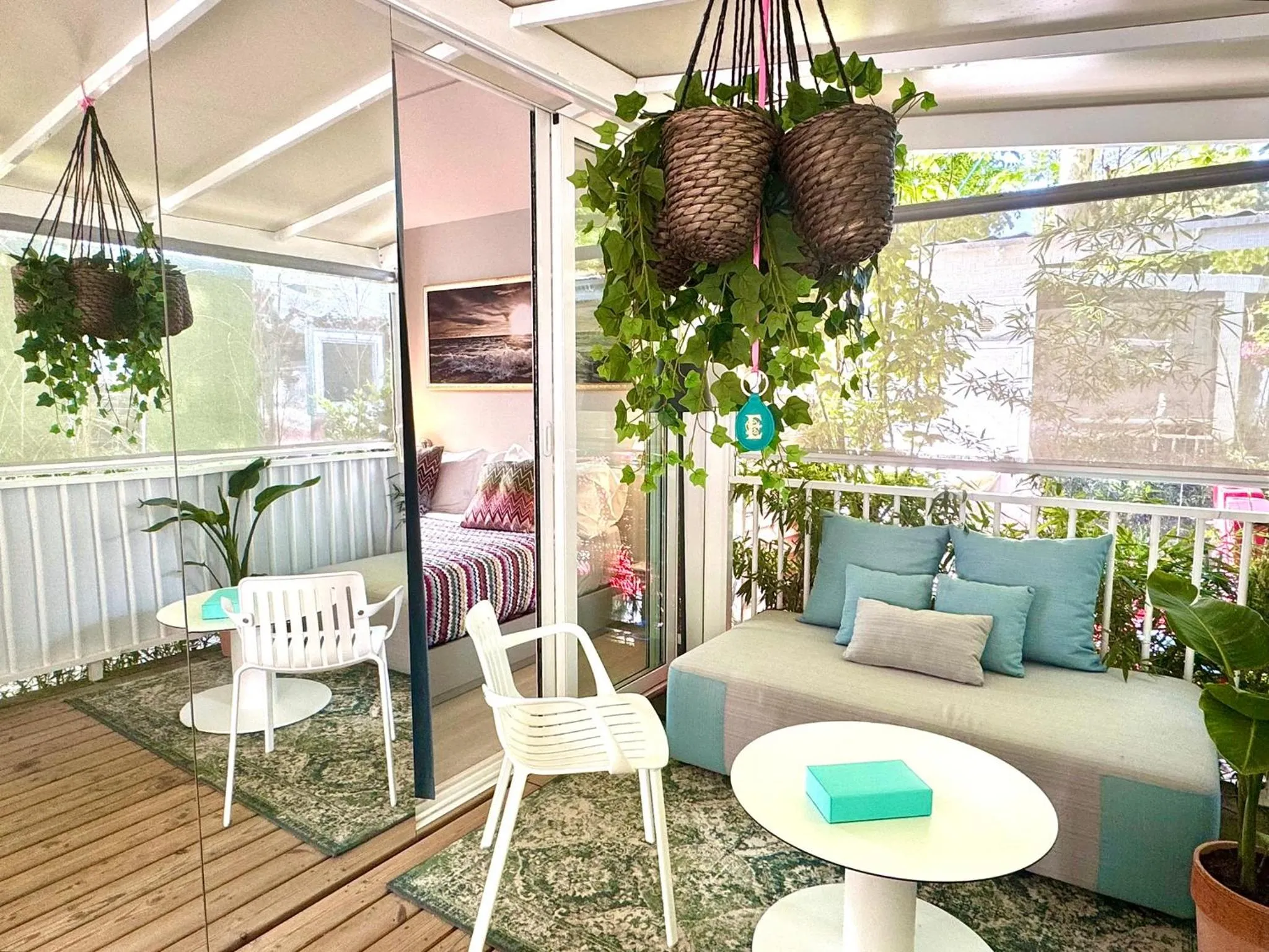 Balcony/Terrace in Luxury Camp at Union Lido