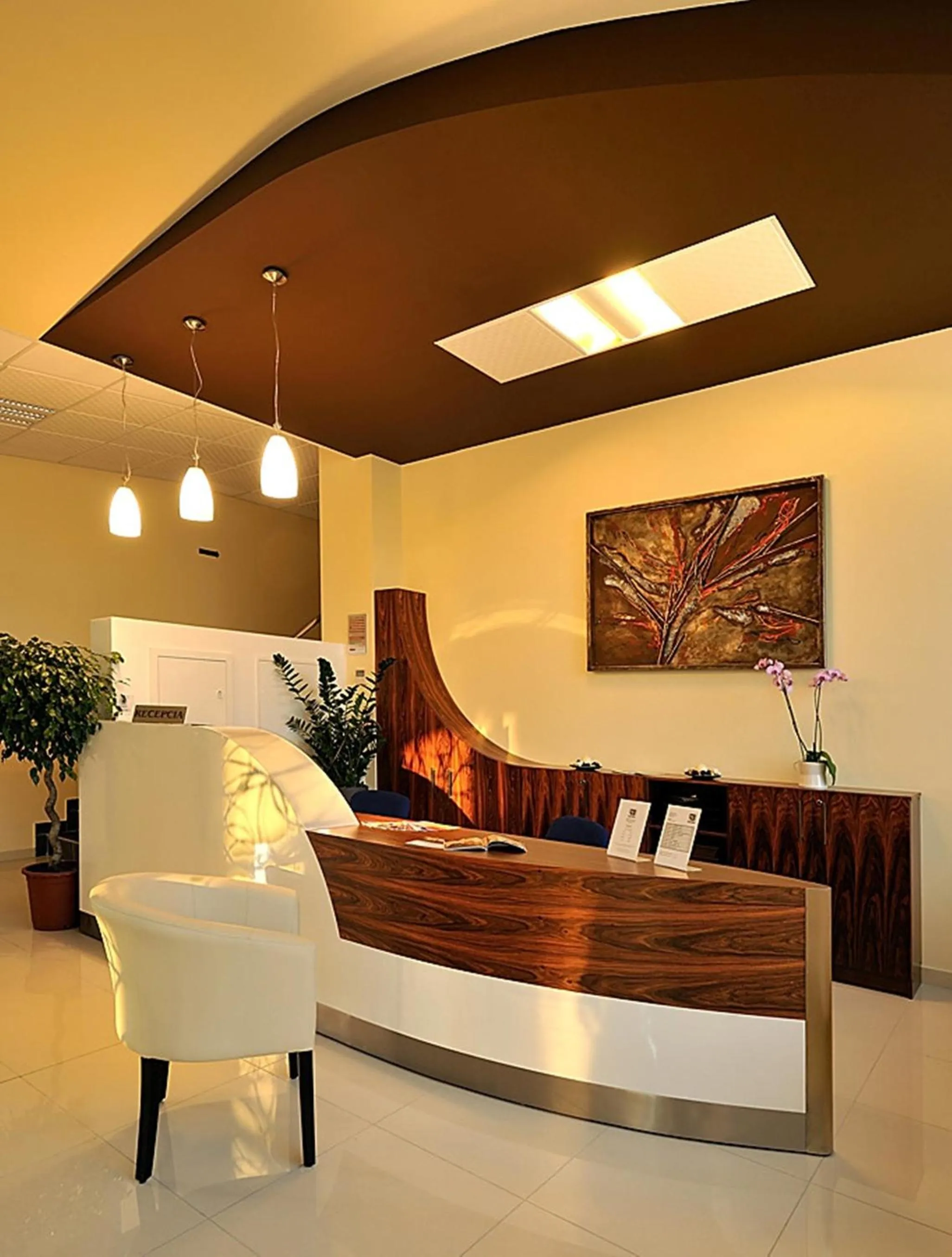 Lobby or reception in Melrose Apartments