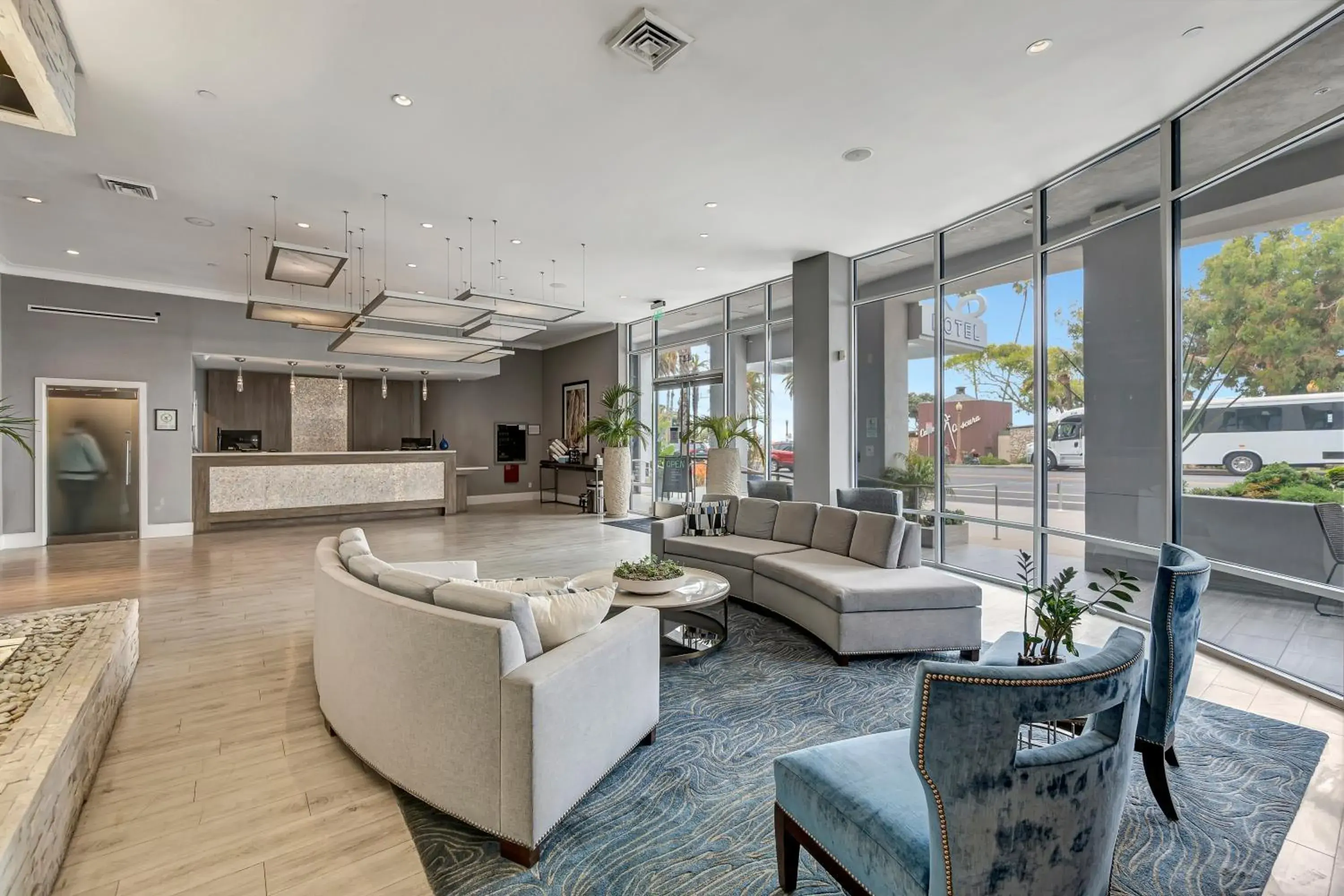 Lobby or reception in Ocean View Hotel Lobby or reception in Ocean View Hotel