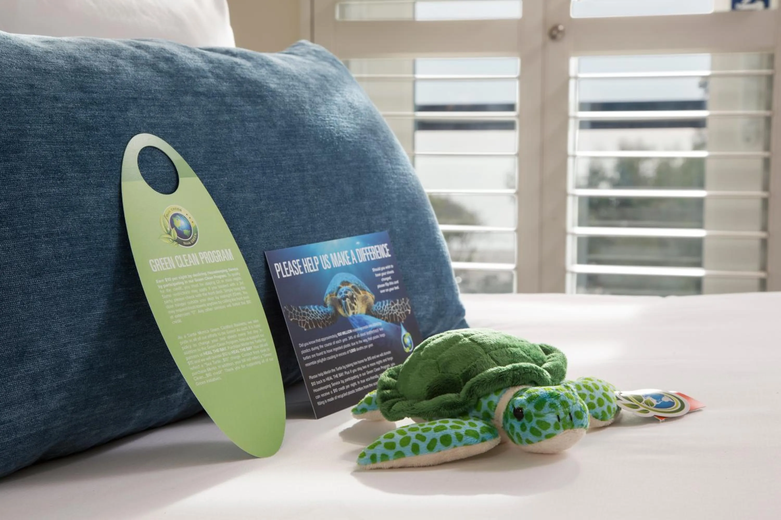 Bed in Ocean View Hotel