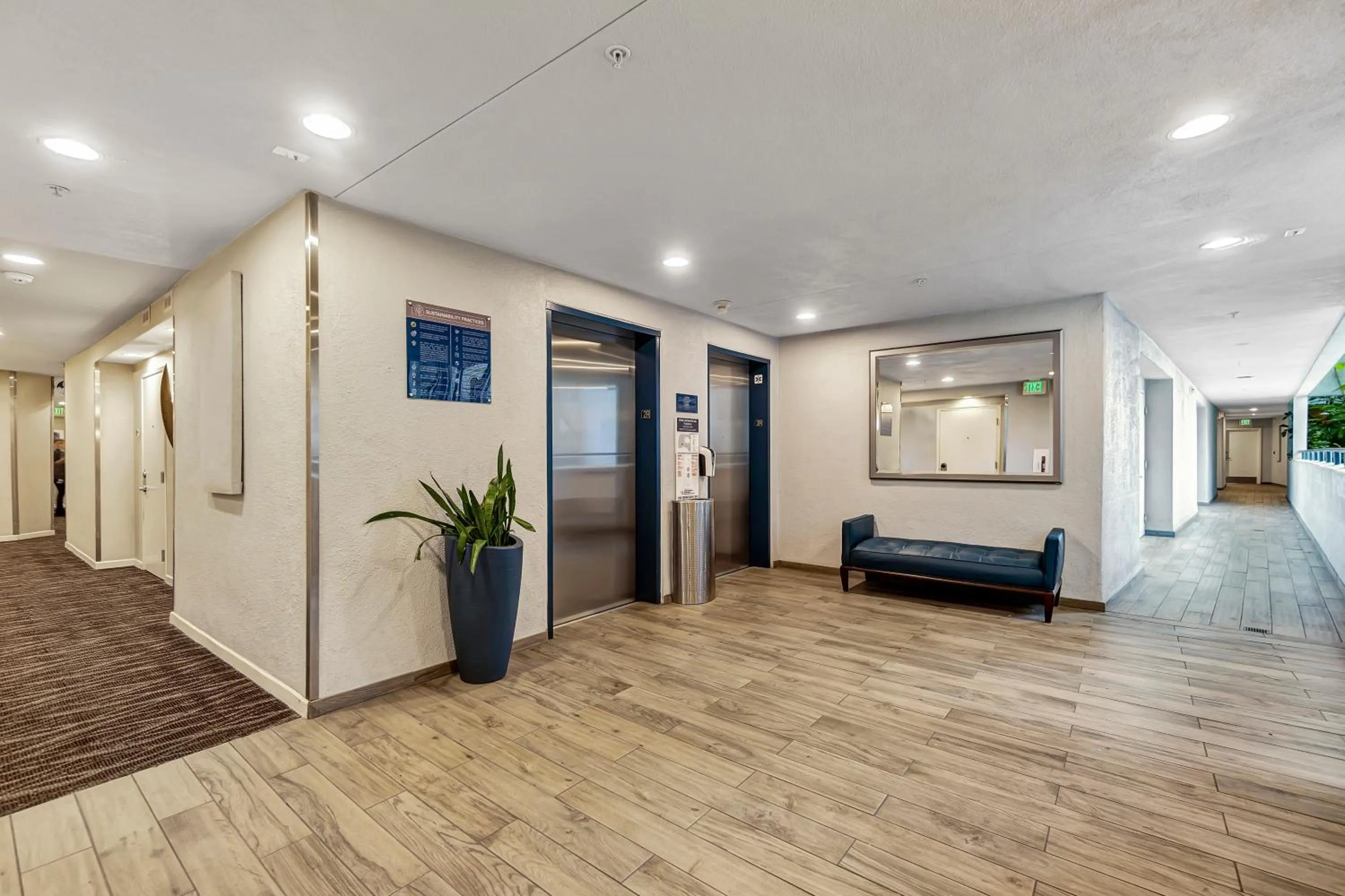 elevator in Ocean View Hotel