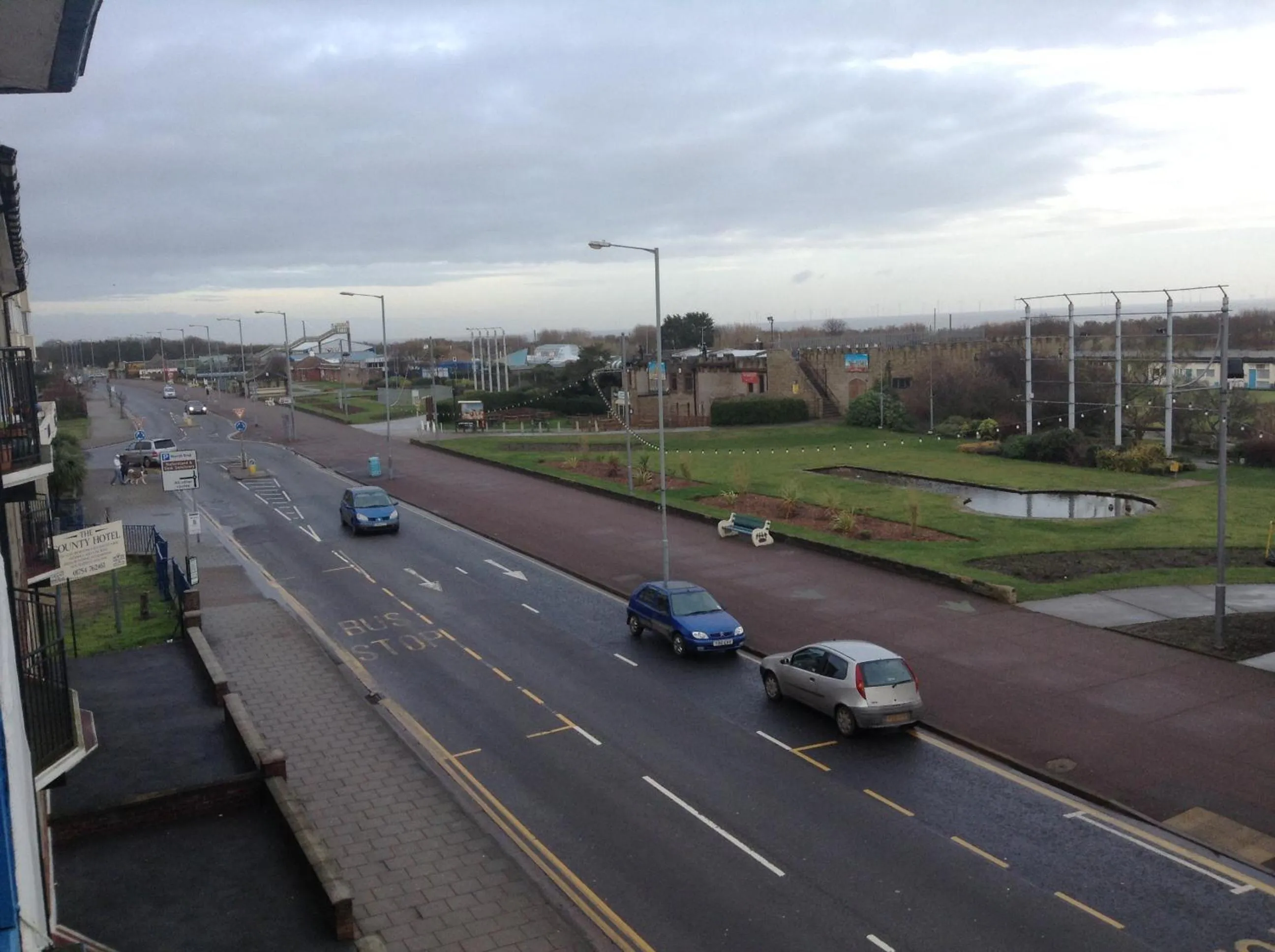Street view in North Parade Seafront Accommodation
