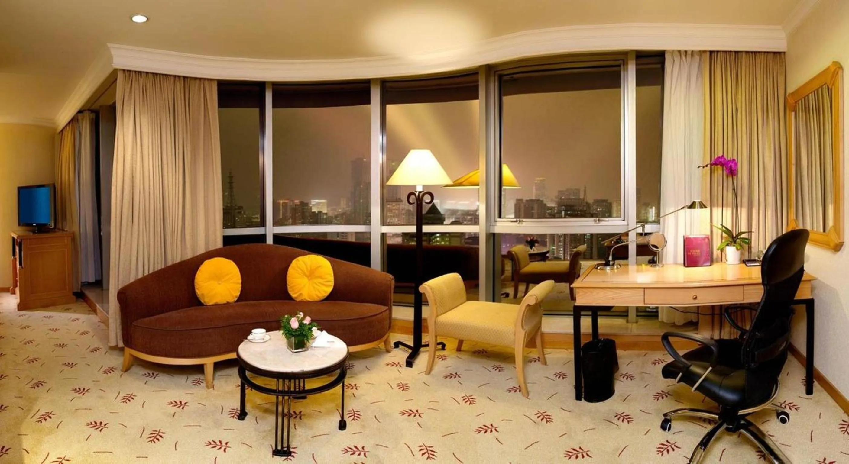 Seating area in Hotel Nikko Wuxi